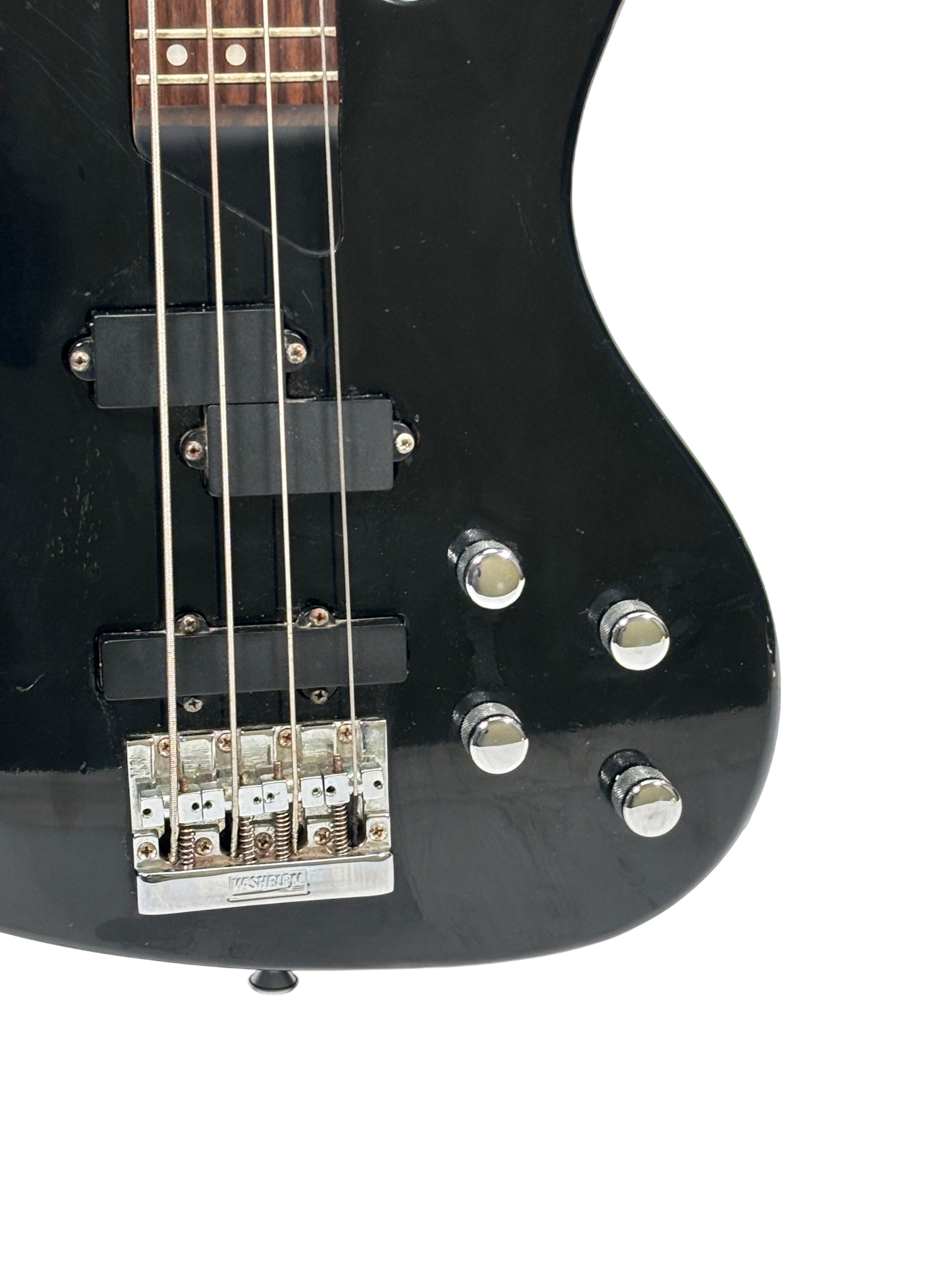 Washburn XB200BK 4 String Electric Bass Guitar - Black