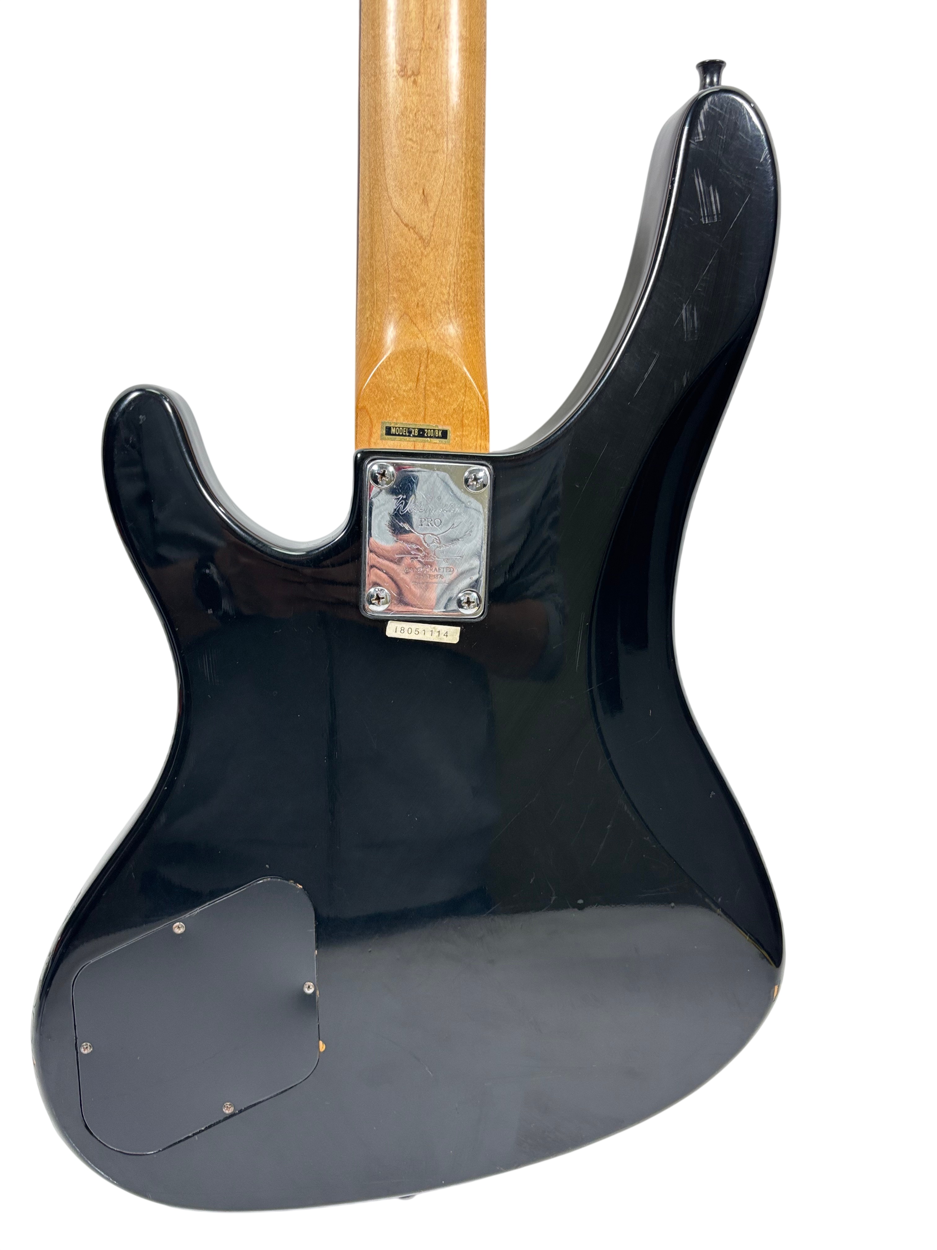 Washburn XB200BK 4 String Electric Bass Guitar - Black