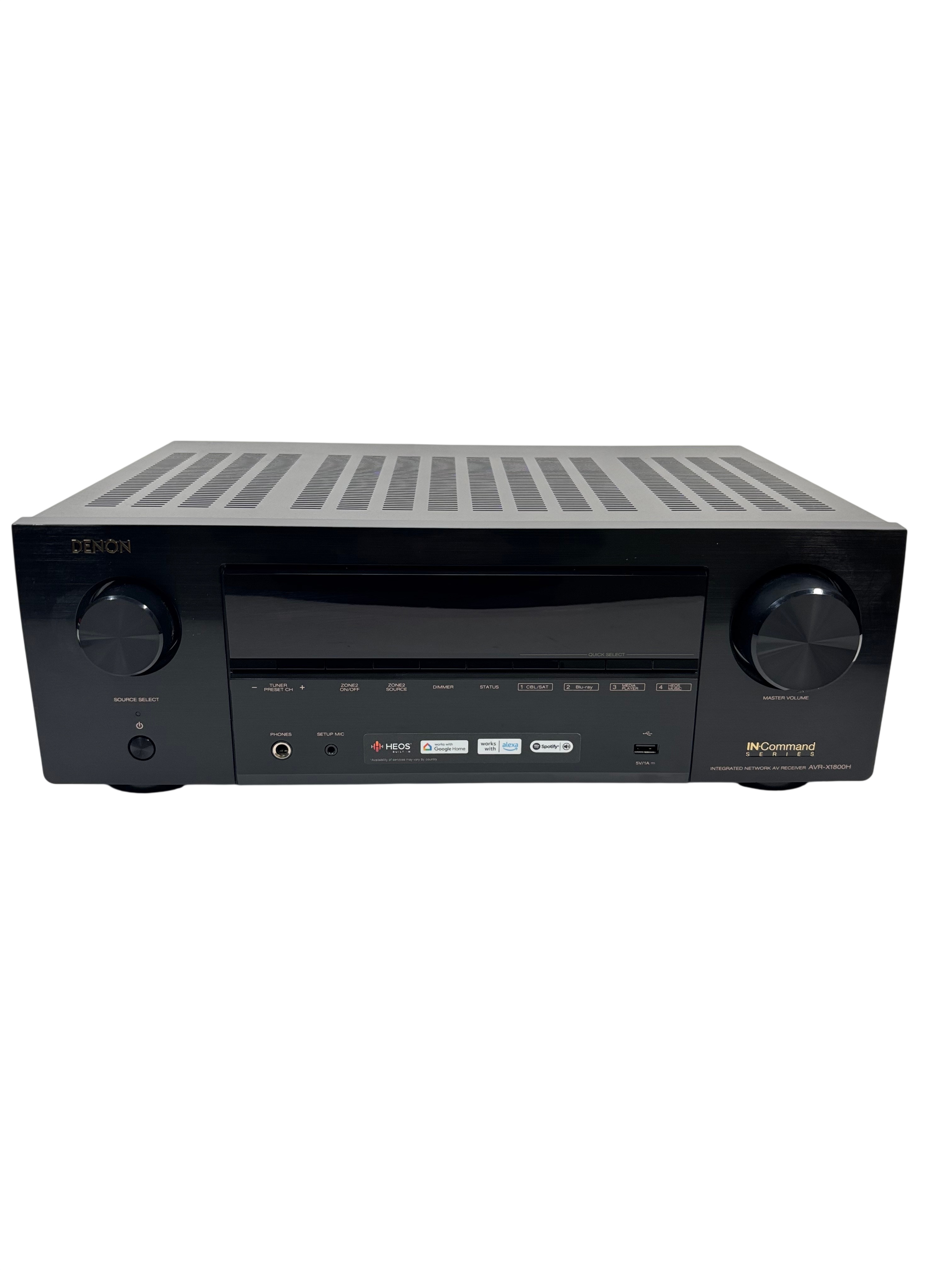 Denon AVR-X1800H 7.2 Channel 8K HDMI A/V Receiver