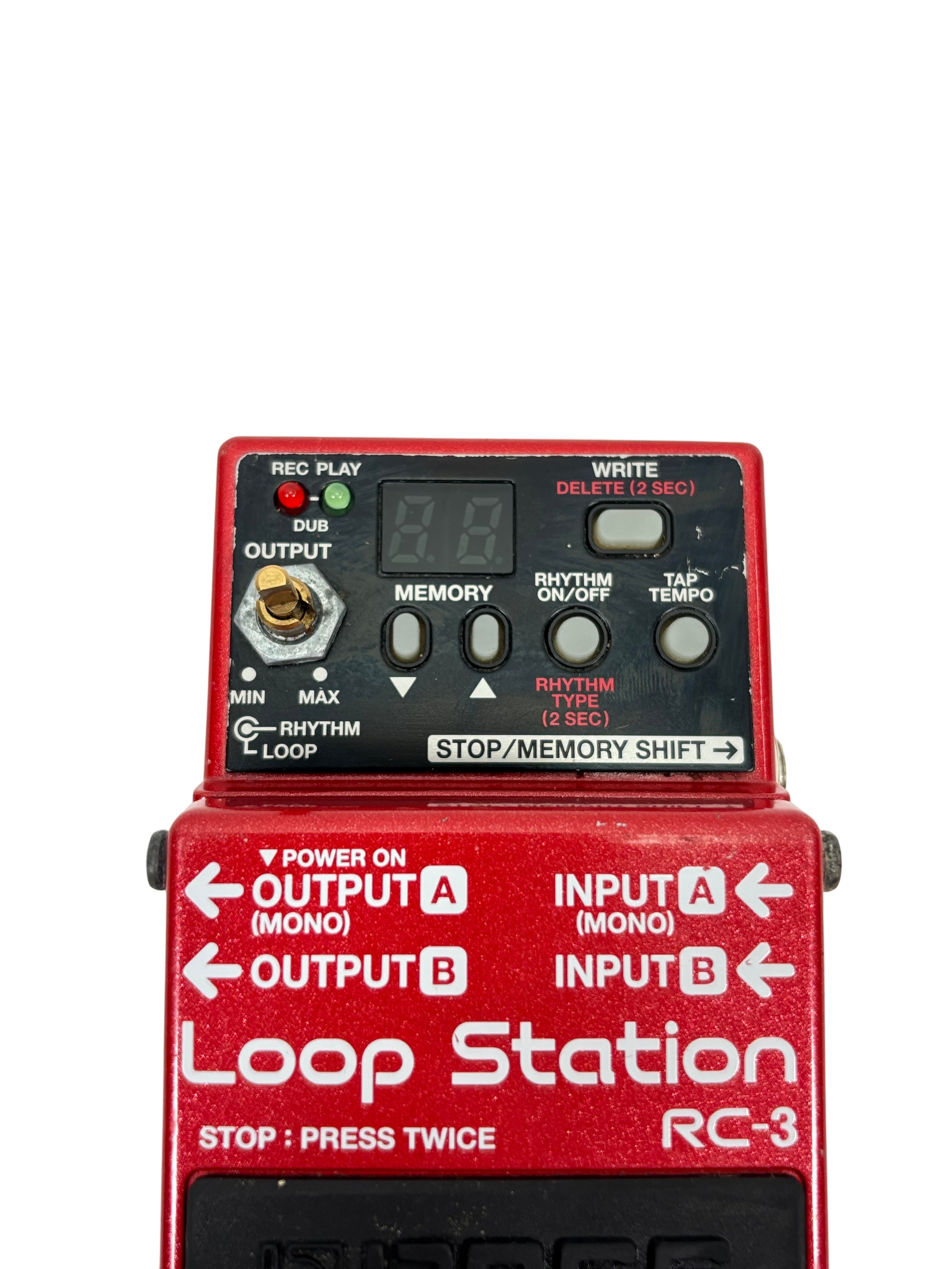 Boss RC-3 Loop Station Guitar Effect Pedal