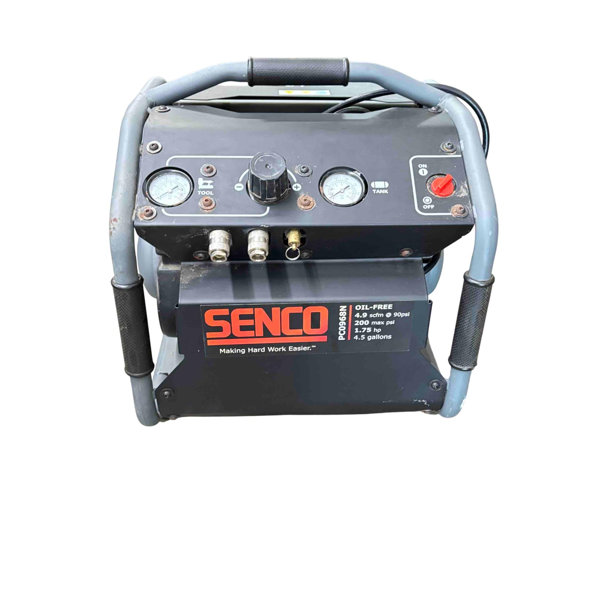 PRO-3 1.5 HP 3 Gal. 150 PSI Portable Electric Twin Stack Air Compressor with 2 Tool Combo Kit