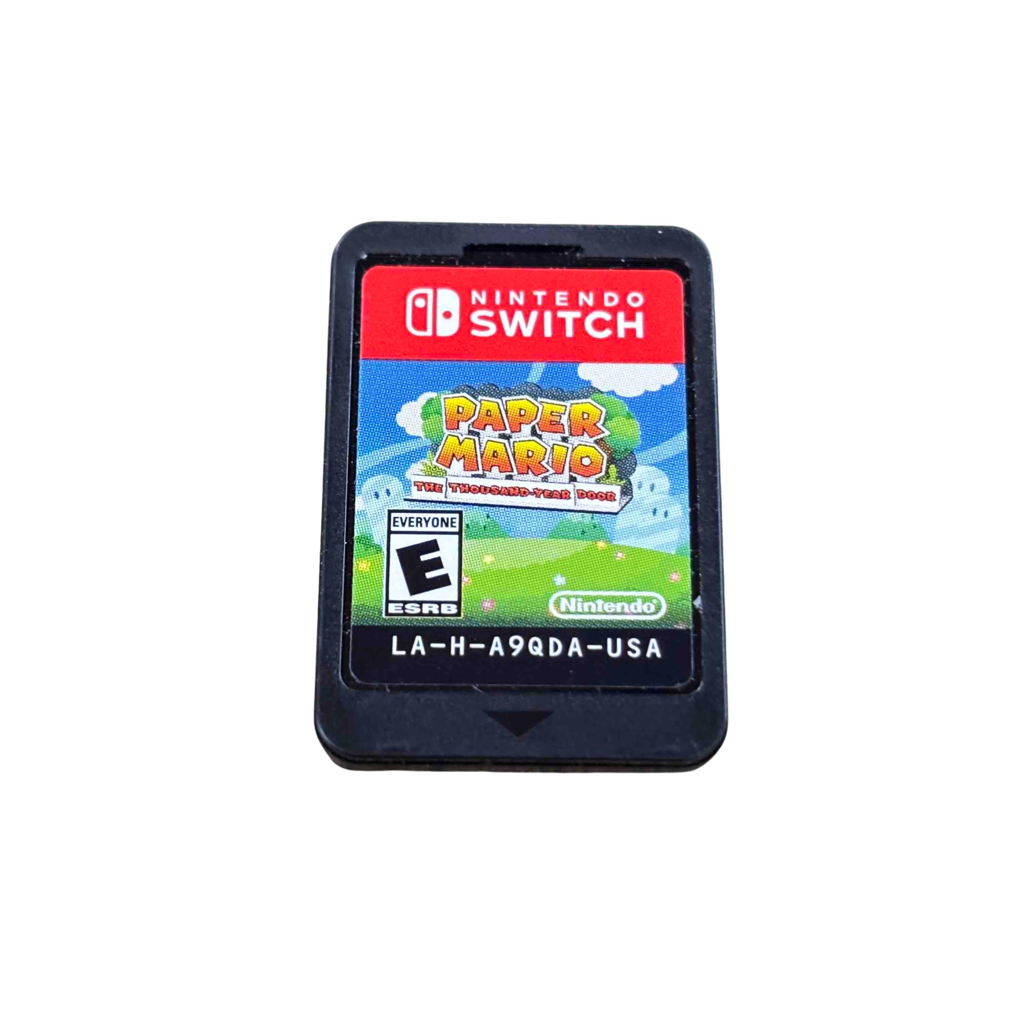 Nintendo Switch Paper Mario The Thousand-Year Door Game Cartridge 0442