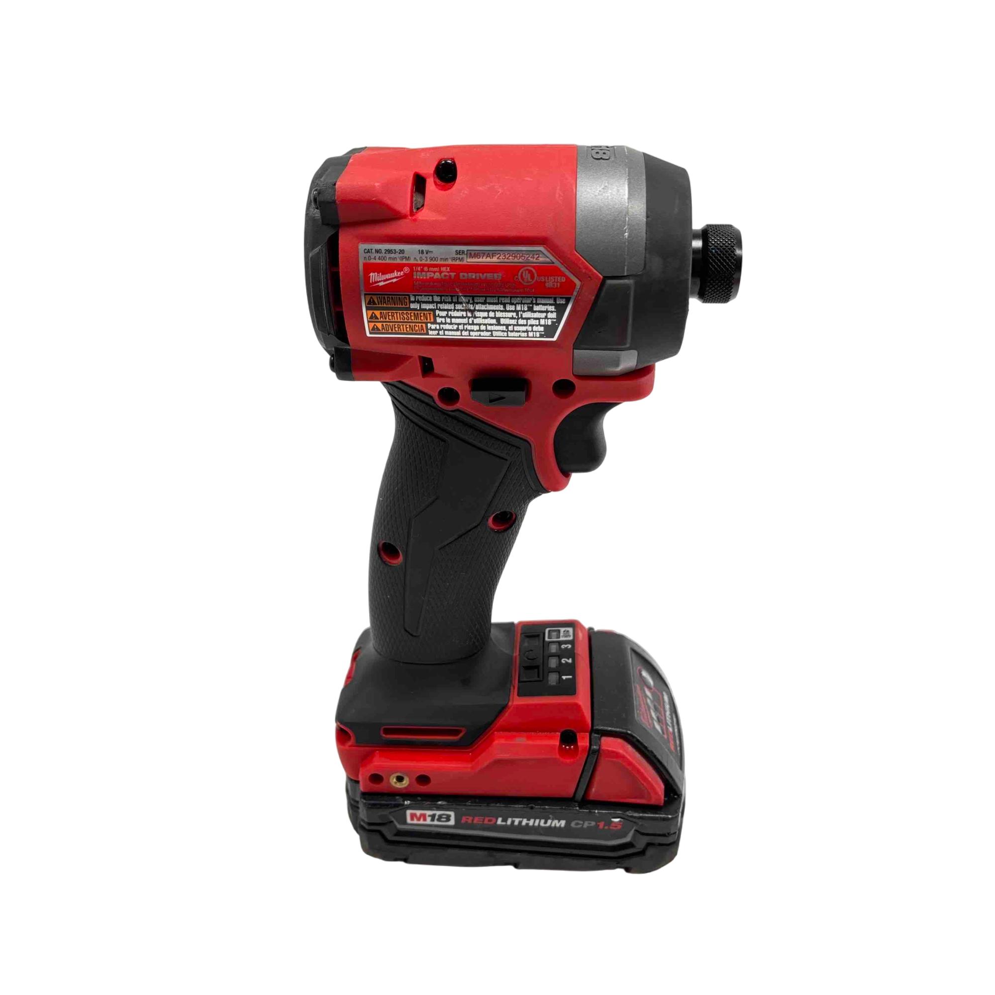 Milwaukee 2953-20 M18 FUEL Brushless Cordless 1/4