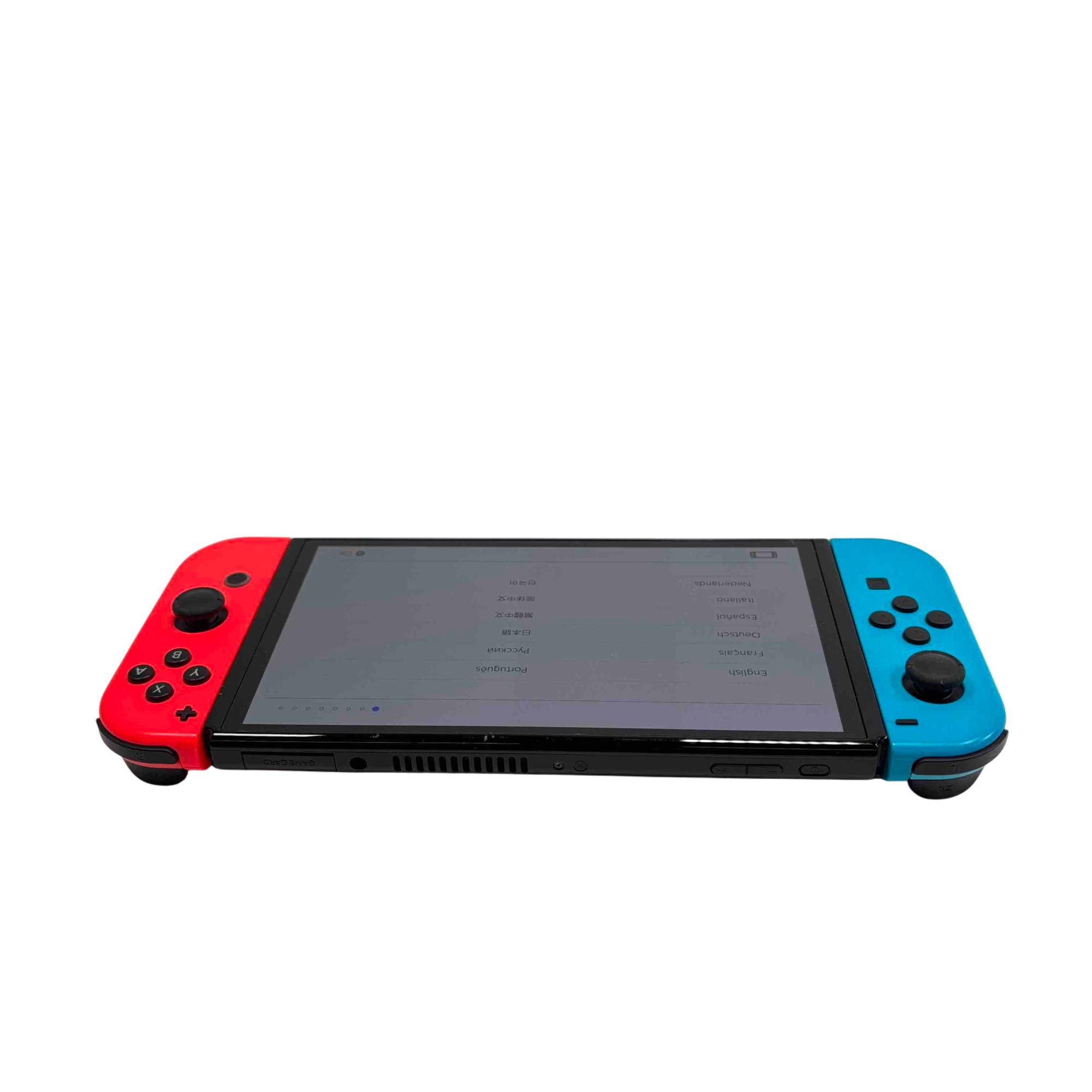 Nintendo Switch OLED Model HEG-001 64GB Video Game Console 0588