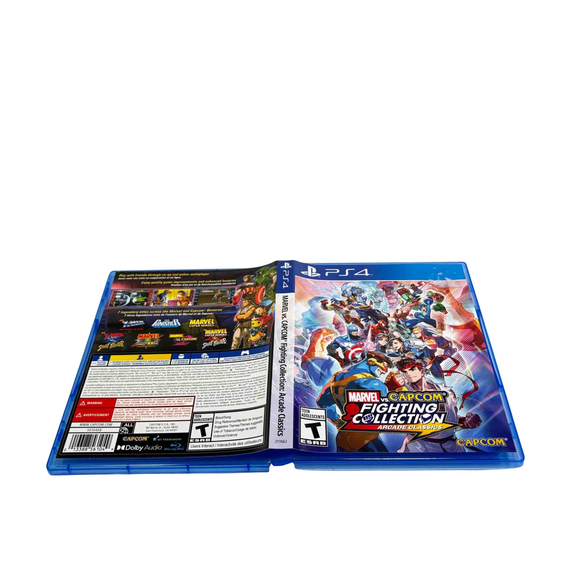 CAPCOM GFCビデオシリーズ セット Sony PS 4 MARVEL vs. CAPCOM Fighting Collection Arcade