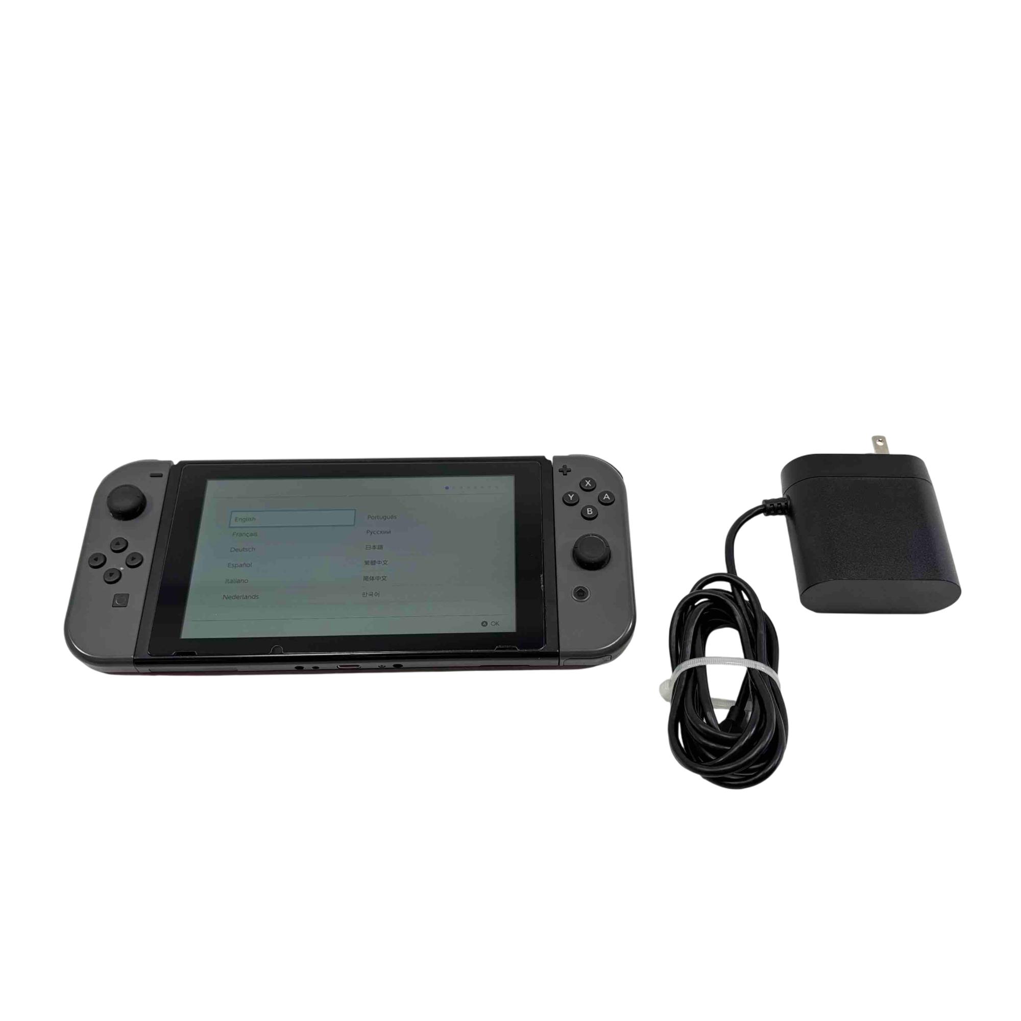 Nintendo Switch 本体 HAC-001 Amazon.com: Nintendo Switch with Gray Joy‑Con - HAC-001(-01