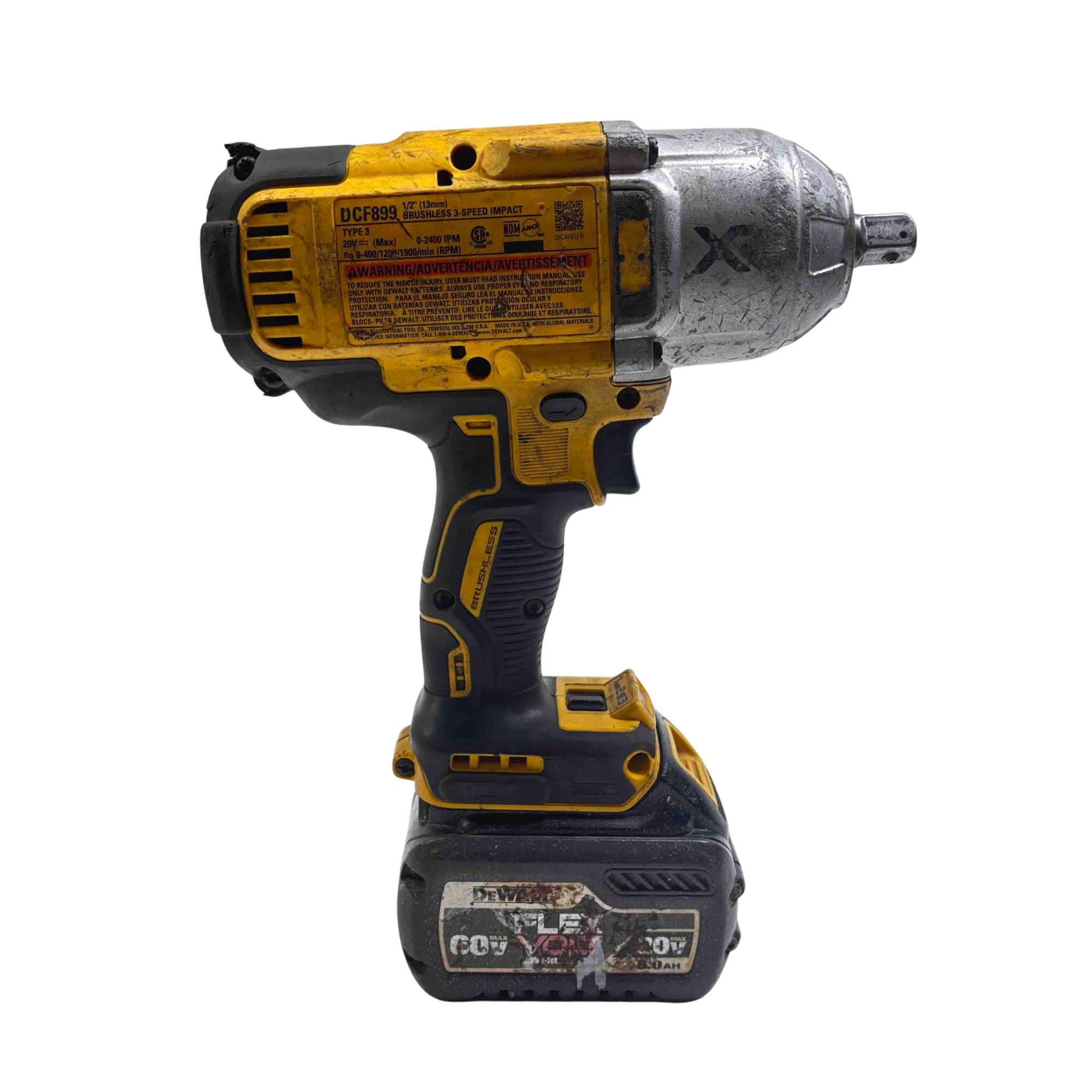 DeWalt DCF899 20V MAX Brushless Cordless 3 Speed 1/2