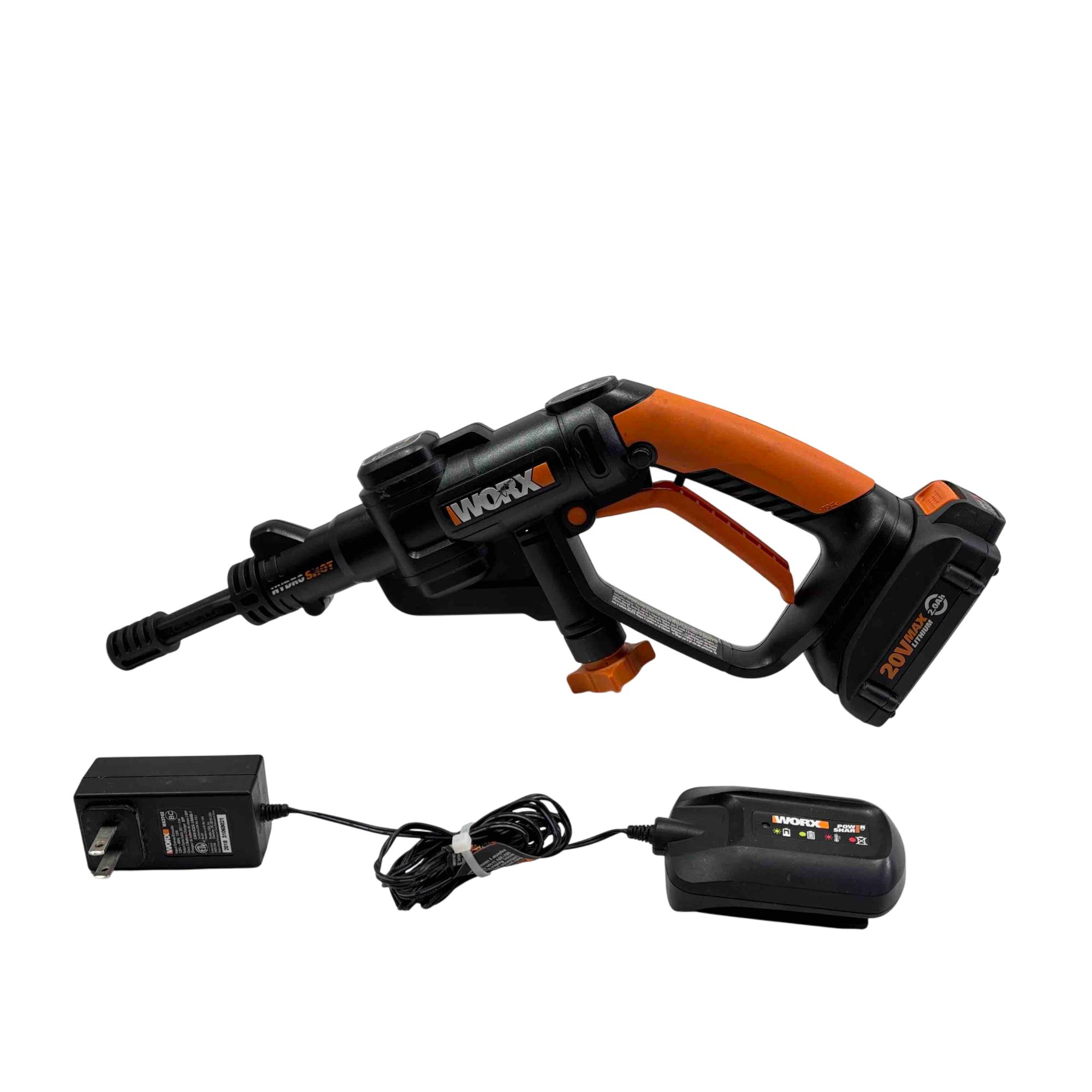 WORX WG629 20V MAX Hydroshot Cordless Portable Power Cleaner