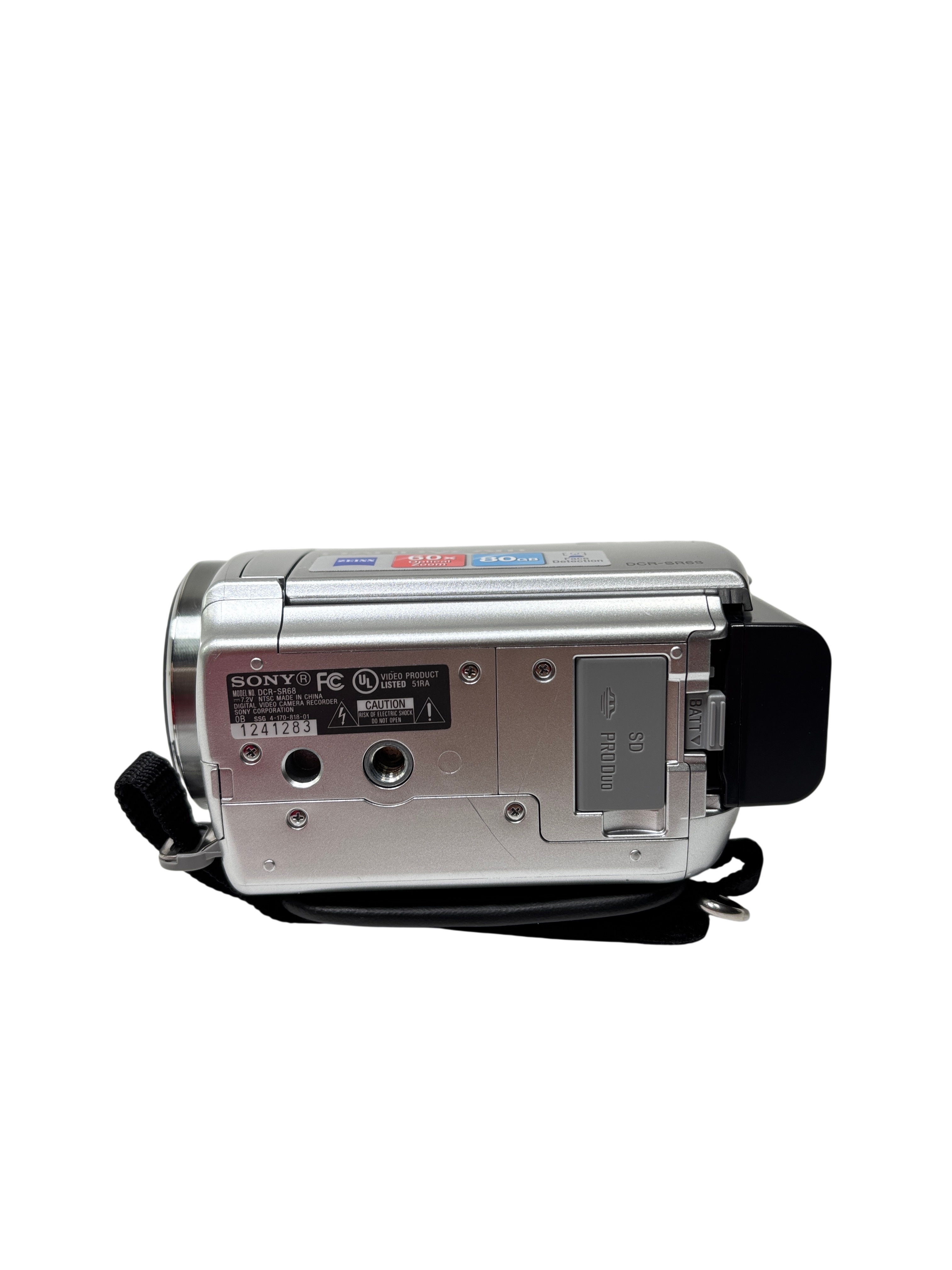 Sony DCR-SR68 80GB 60x Optical Zoom Digital Video Camcorder