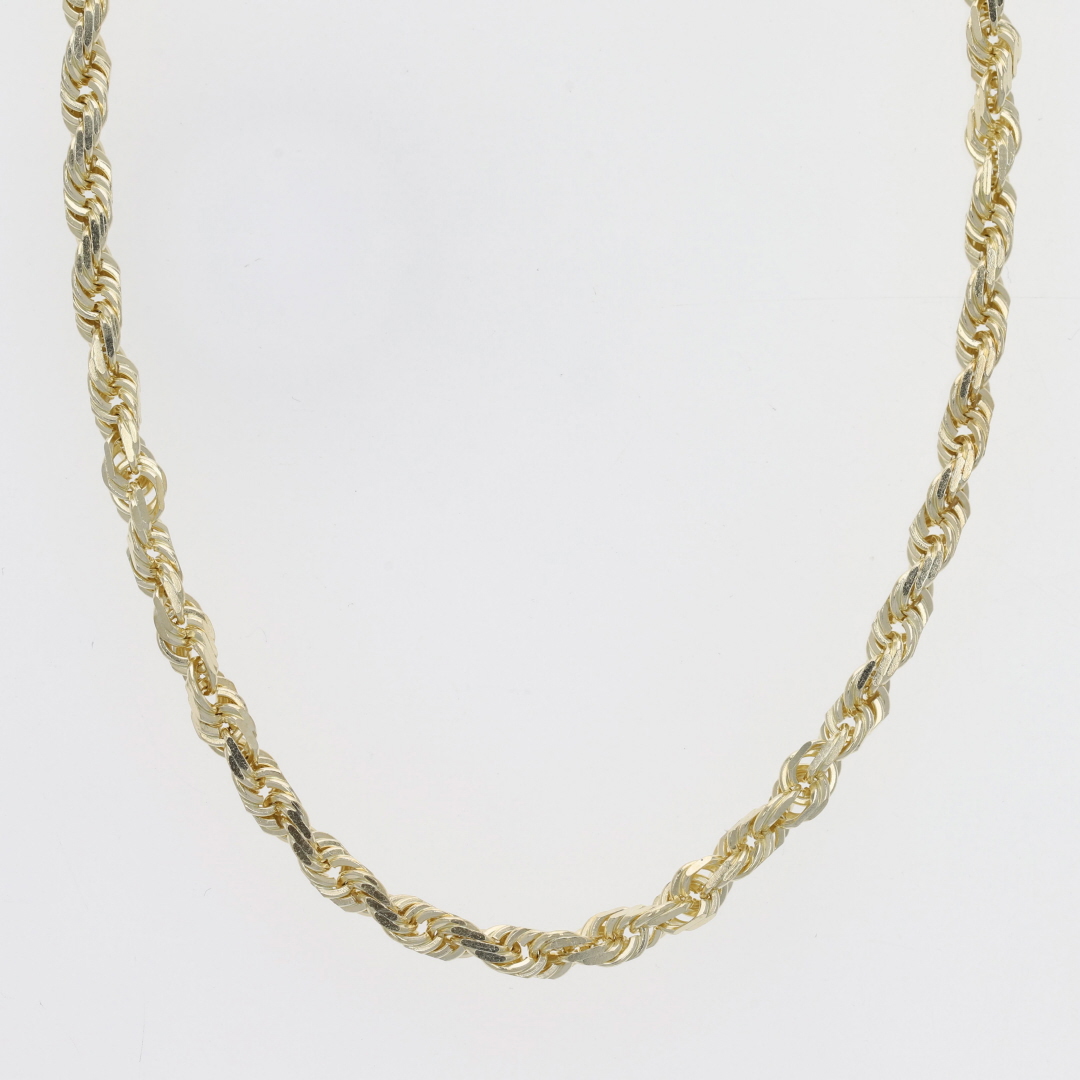 Types Rope Link Chain 3mm Rope Link Chain 24