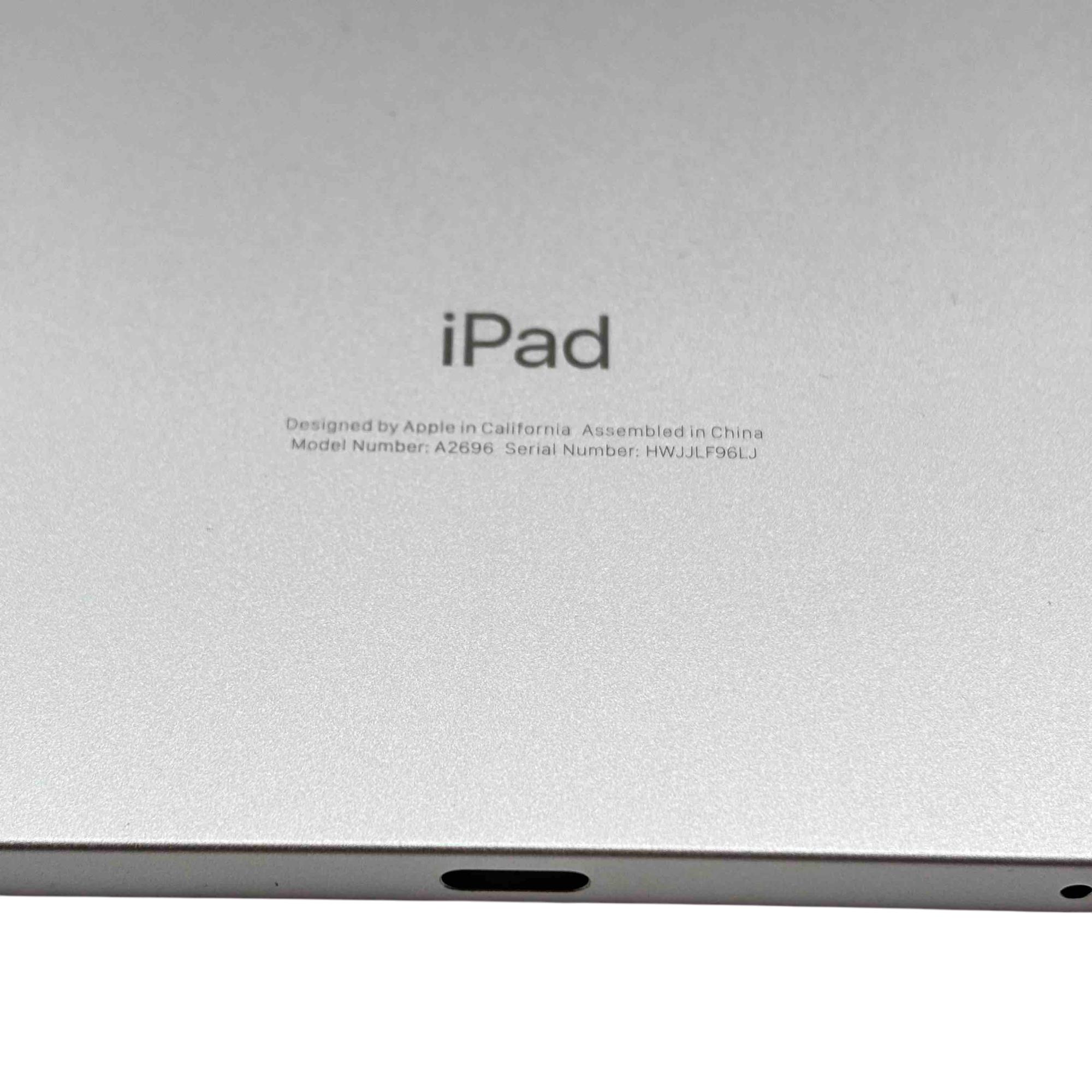 Apple iPad 10th Gen A2696 MPQ03LL/A 64GB 10.9