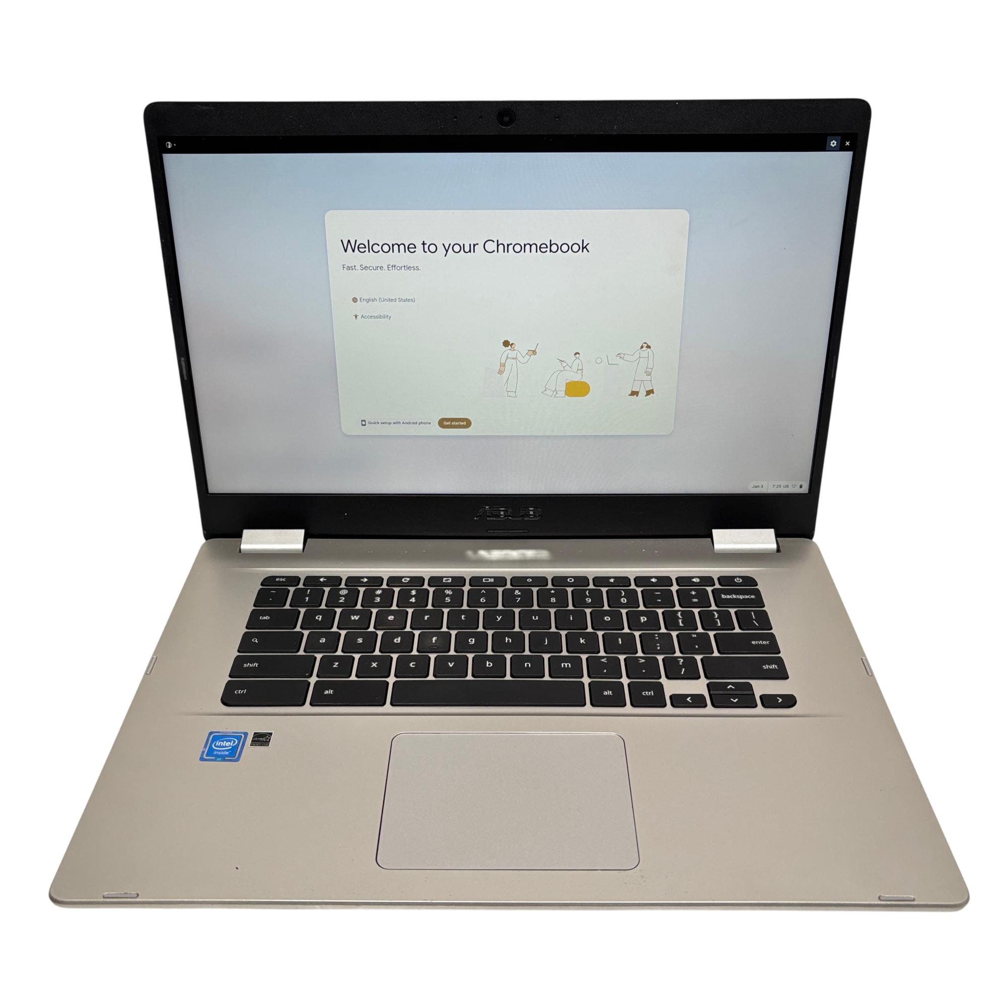 ASUS Chromebook C523NA-TH42F Intel Celeron N3350 1.1GHz 4GB RAM