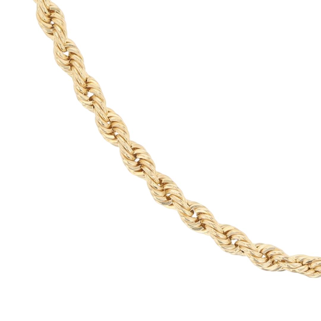 Types Rope Link Chain 2.2mm Rope Link Chain 24.5