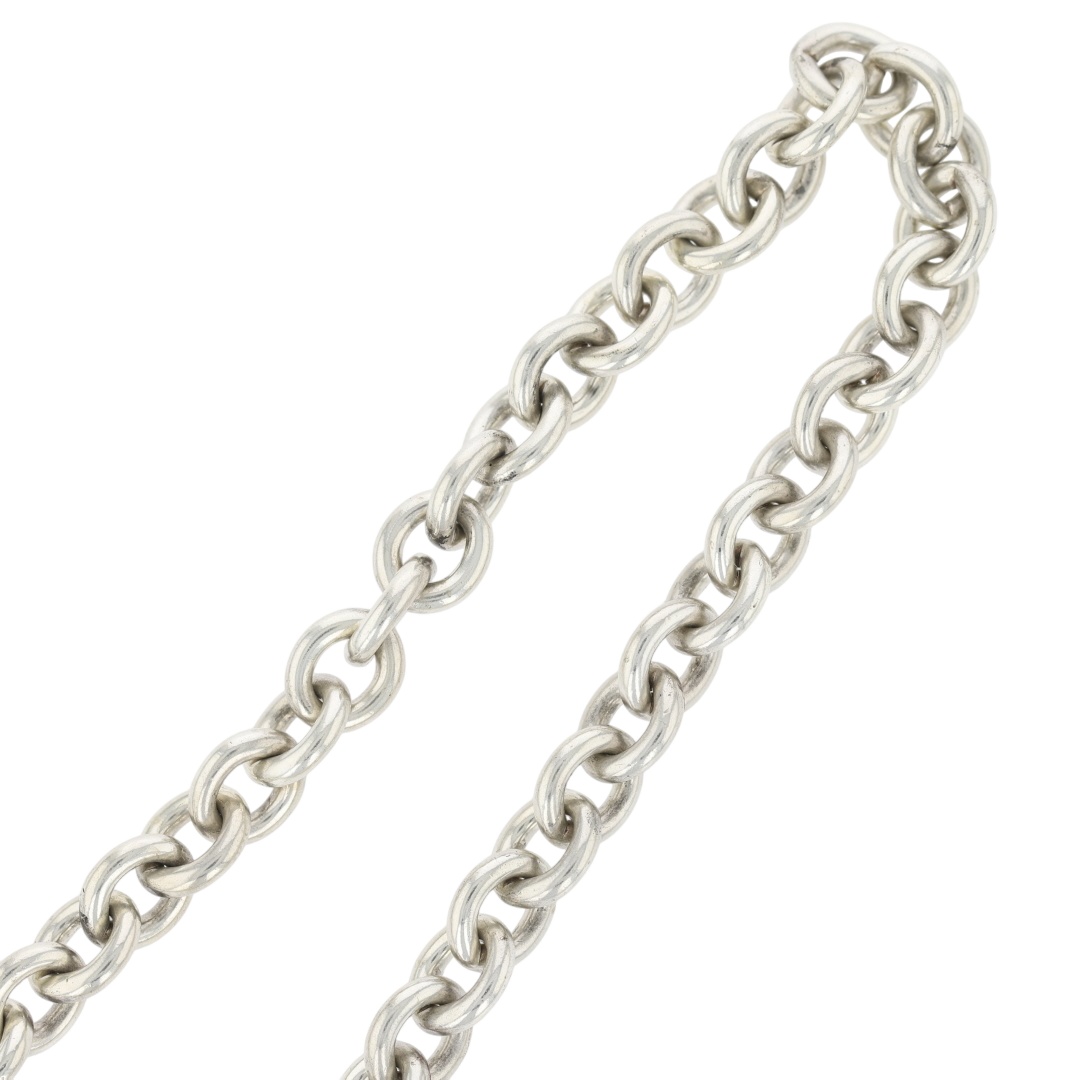 Return to Tiffany Oval Tag Chain Link 15.5