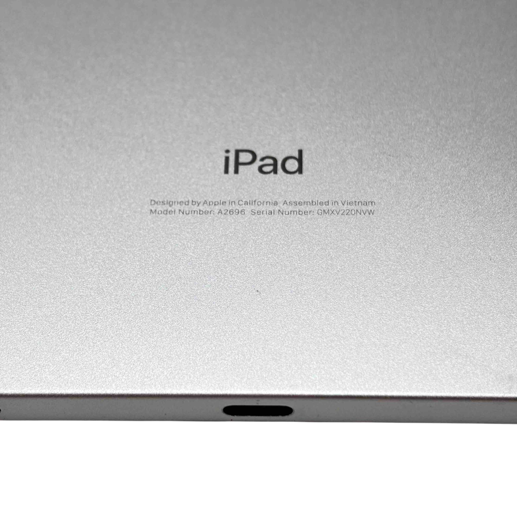 Apple iPad 10th Gen A2696 MPQ03LL/A 64GB Wi-Fi 10.9