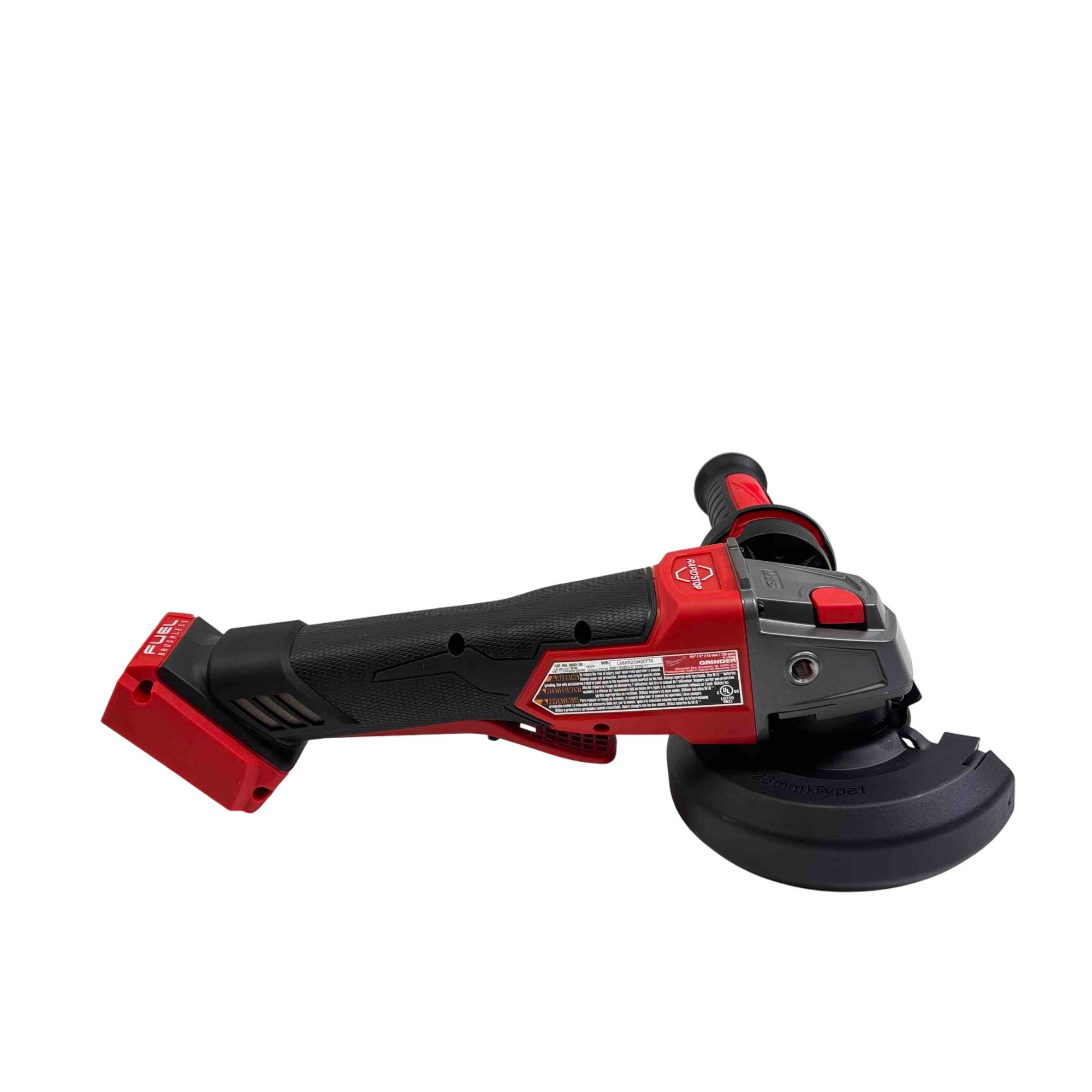 Milwaukee 2882-20 M18 FUEL ONE-KEY RAPIDSTOP Brushless 4-1/2