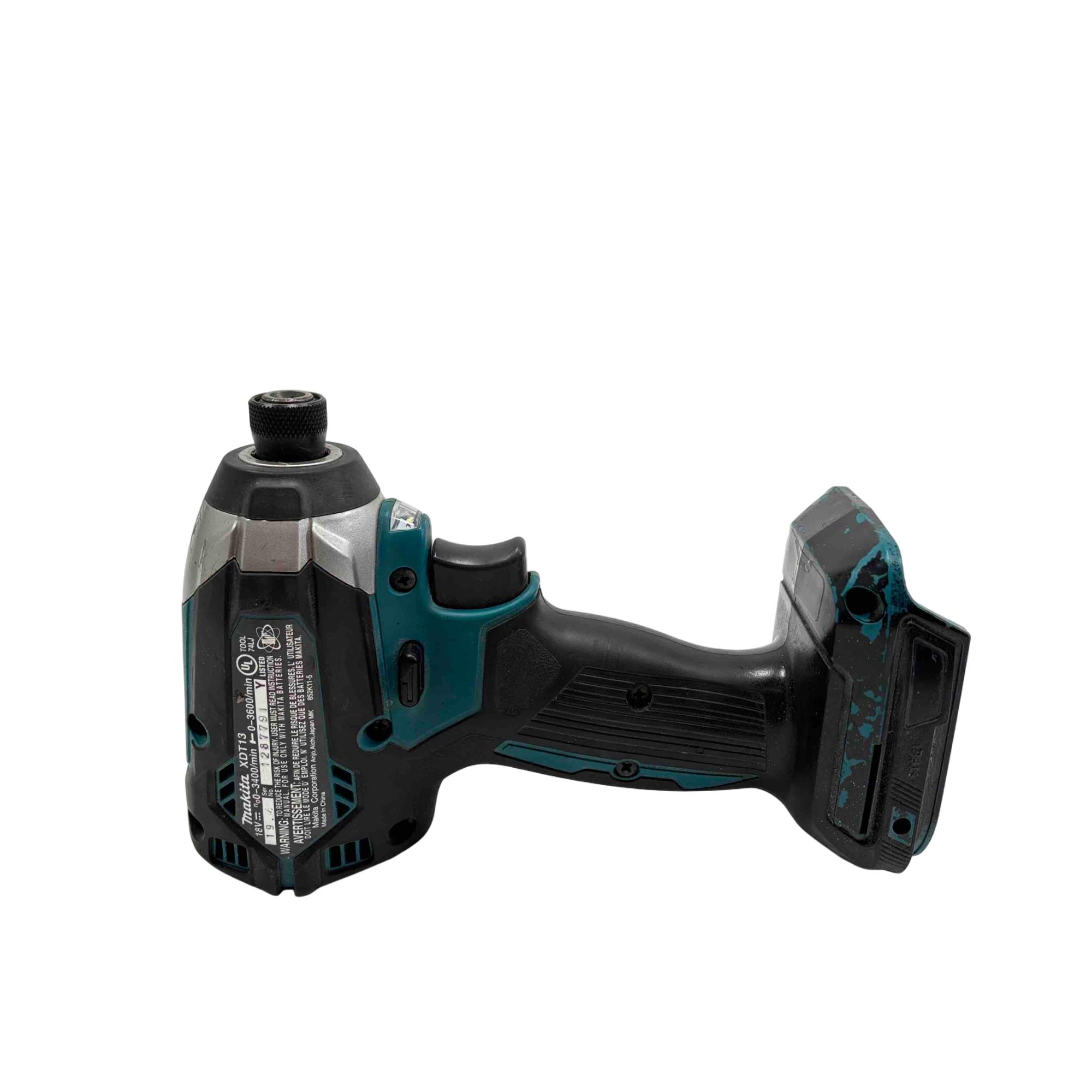 Makita XDT13 18V Brushless Impact Driver Kit – Includes 3Ah Battery (Bulk Packaging)