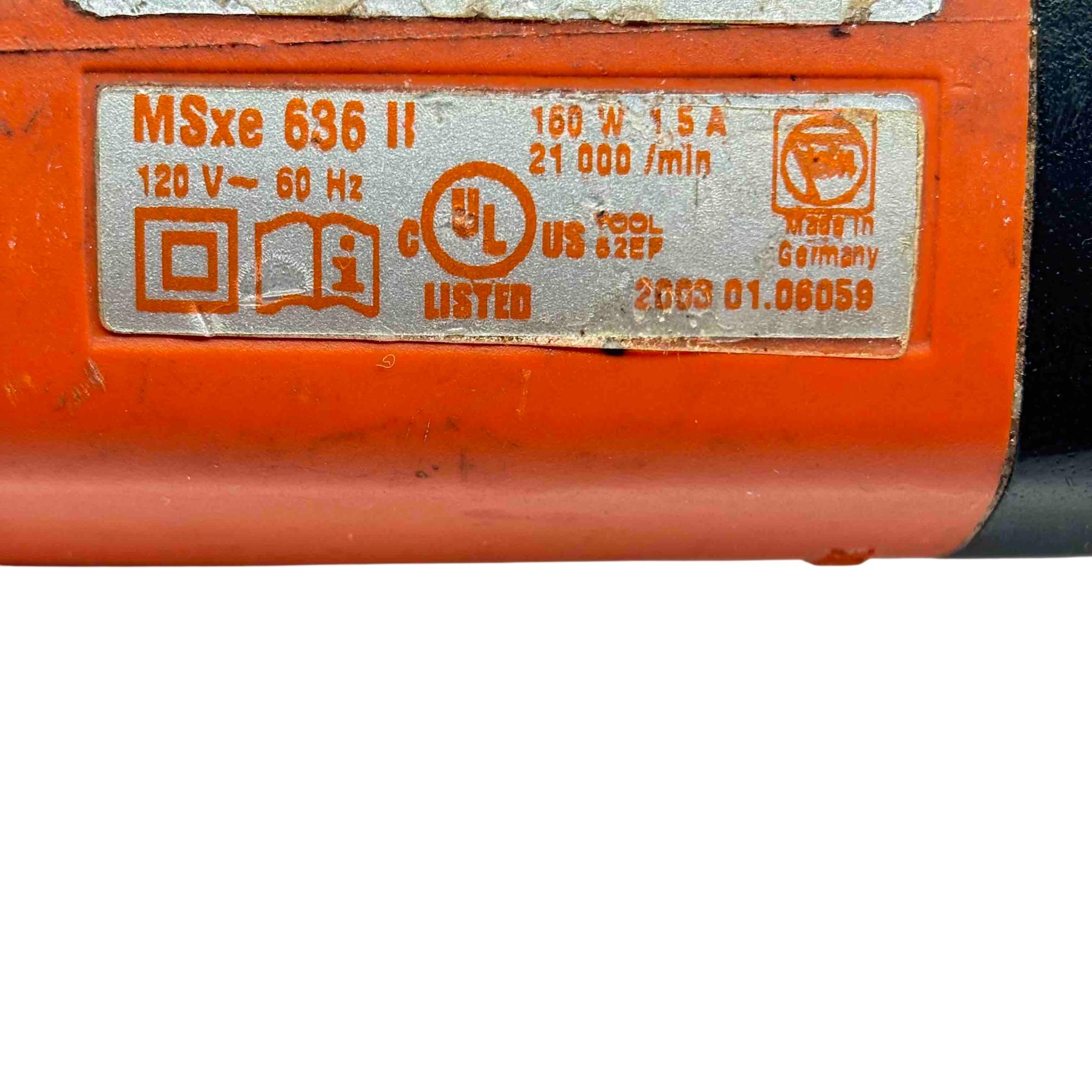 FEIN MultiMaster MSxe 636 II Oscillating Multi-Tool
