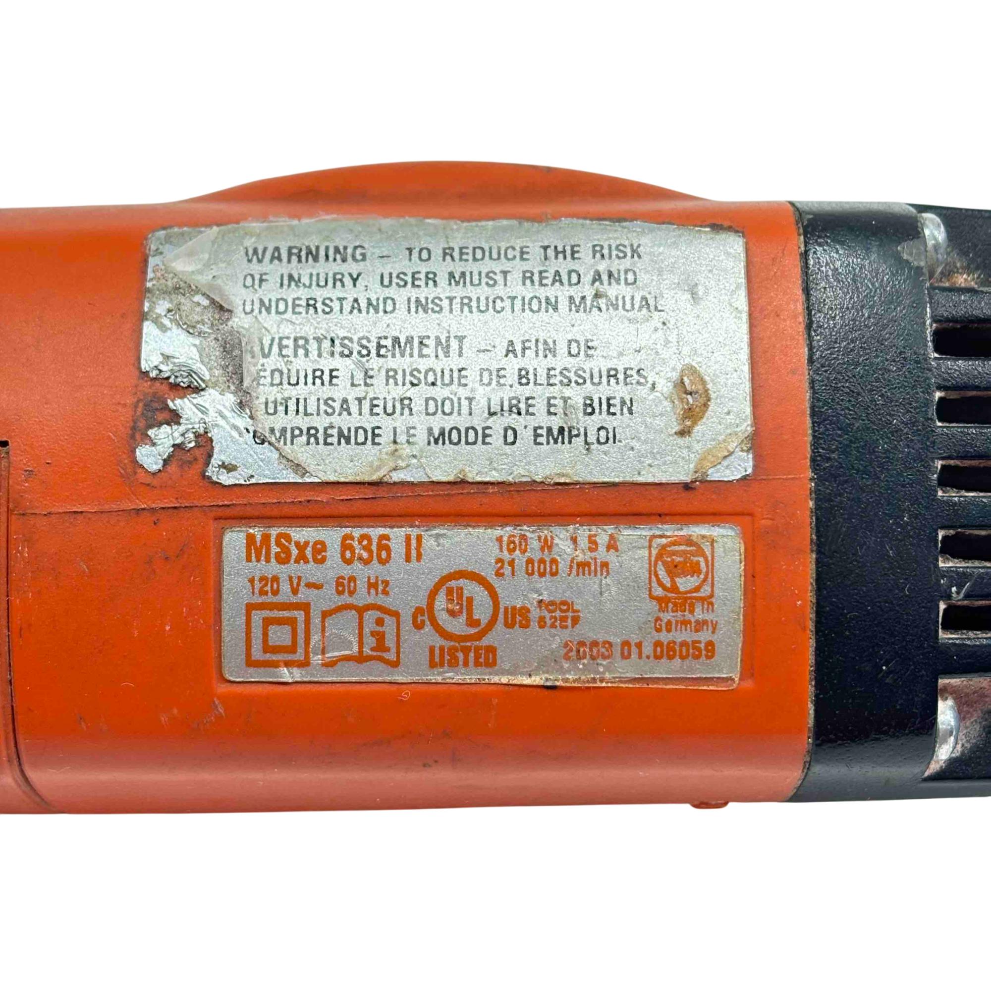 FEIN MultiMaster MSxe 636 II Oscillating Multi-Tool