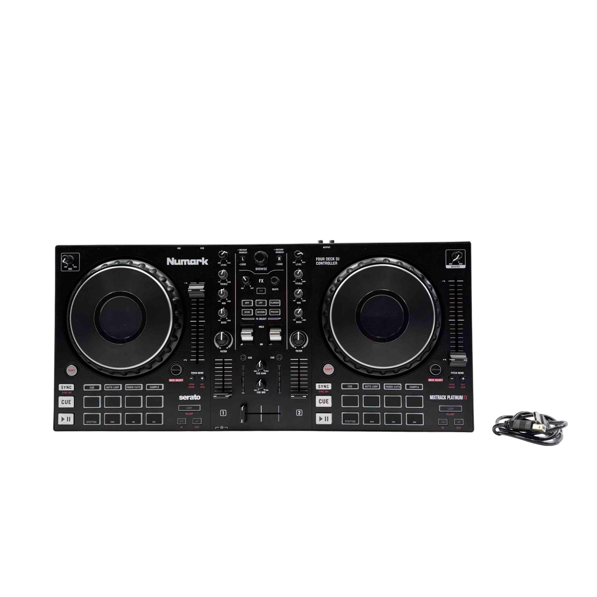 Numark Mixtrack Platinum FX Four-Deck DJ Controller
