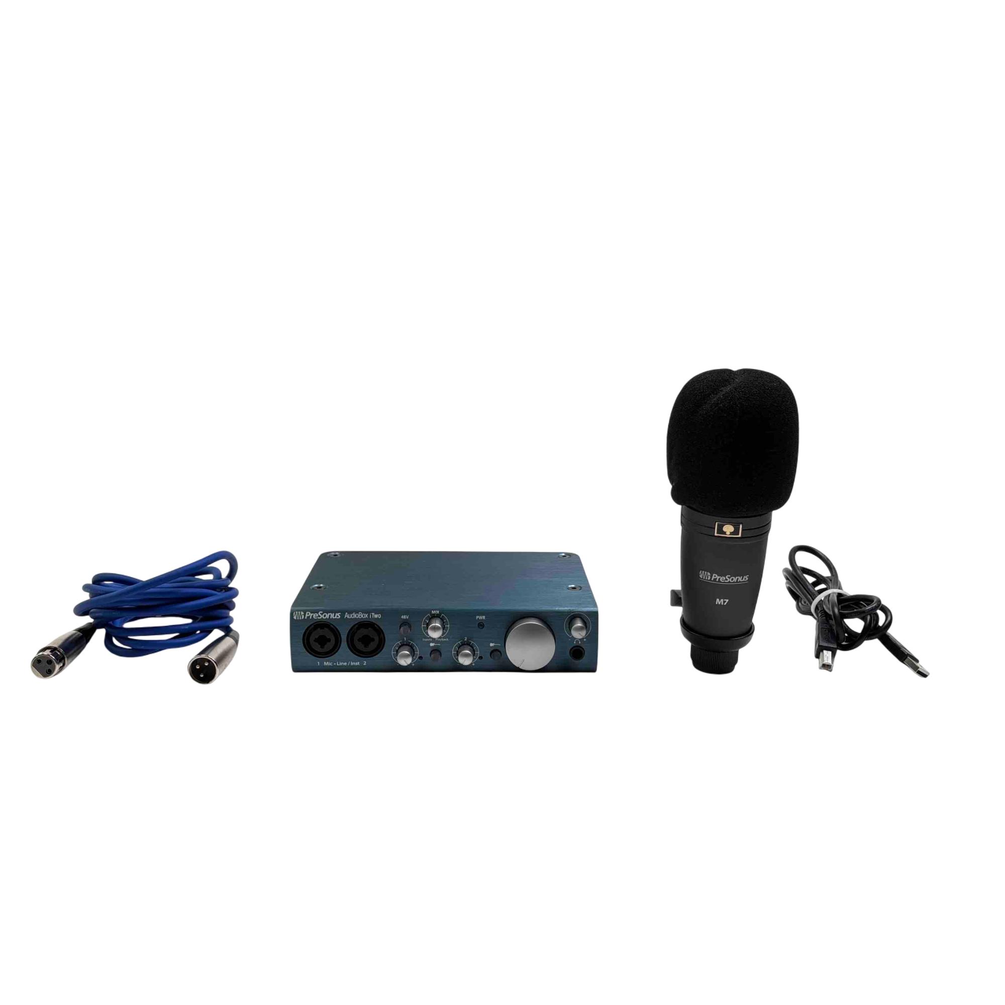 配信機器・PA機器・レコーディング機器 PreSonus AudioBOX iTwo M7