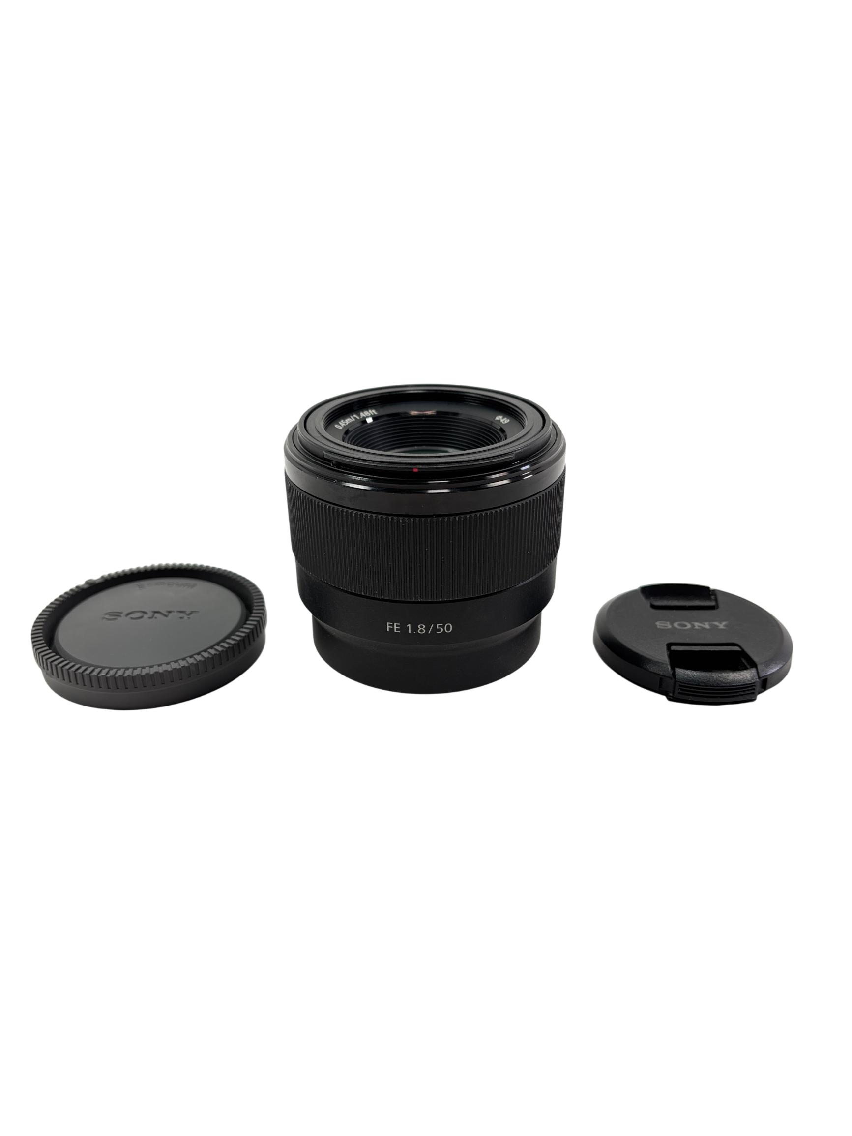 Sony SEL50F18F FE 50mm f/1.8 E-mount Standard Prime Camera Lens