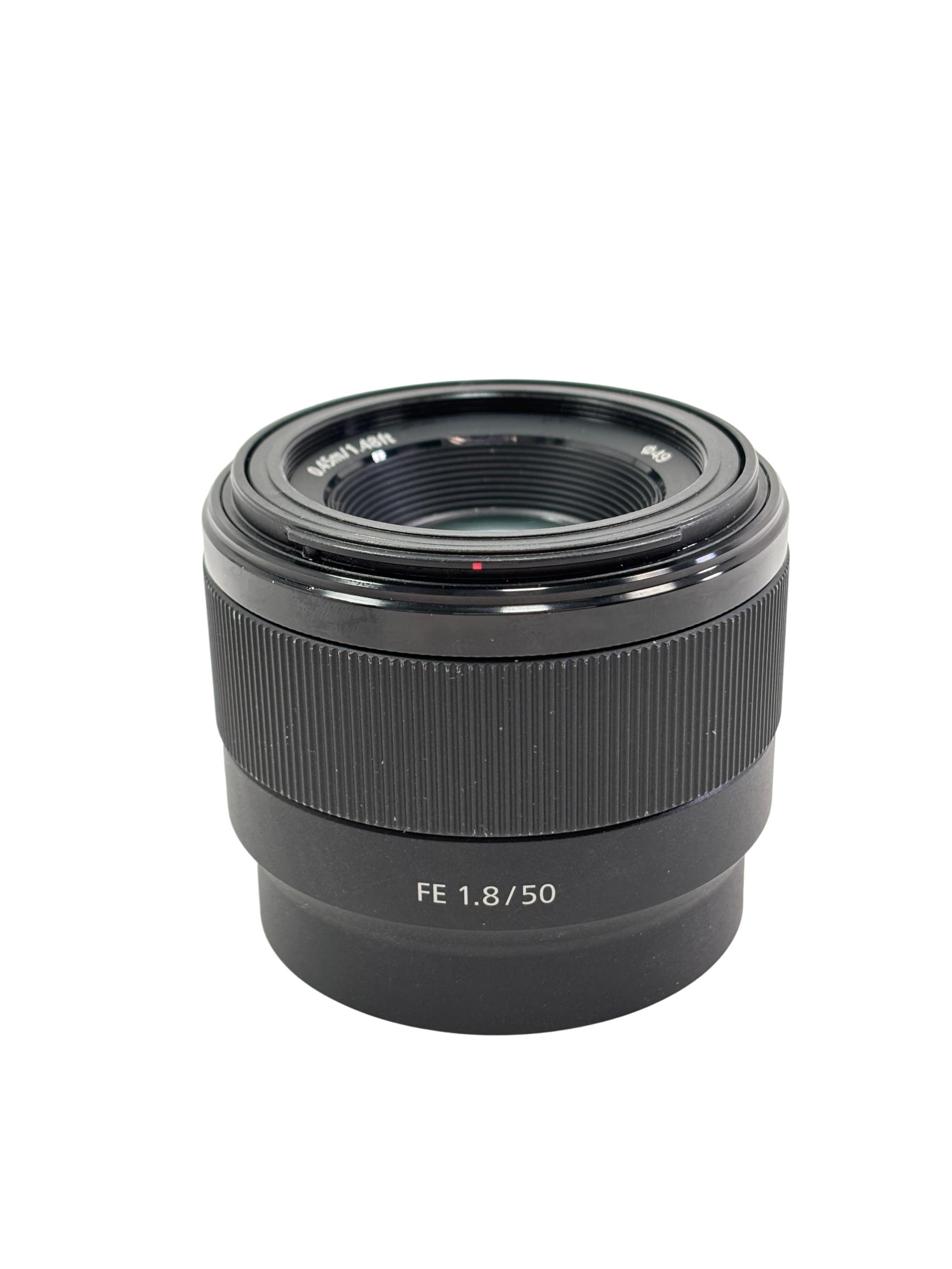 Sony SEL50F18F FE 50mm f/1.8 E-mount Standard Prime Camera Lens