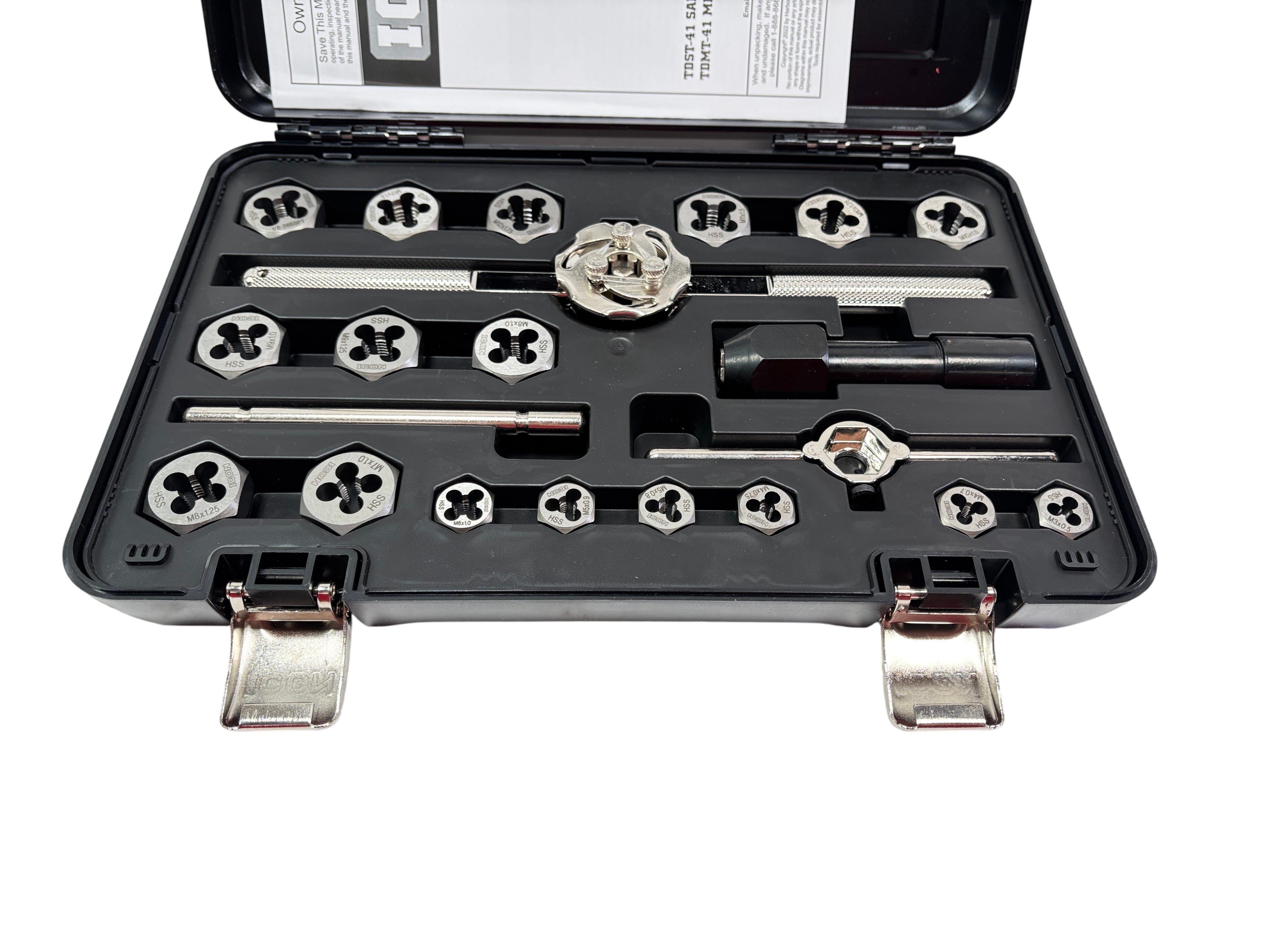 ICON TDMT-41 41-Piece Metric Professional Tap/Die Set