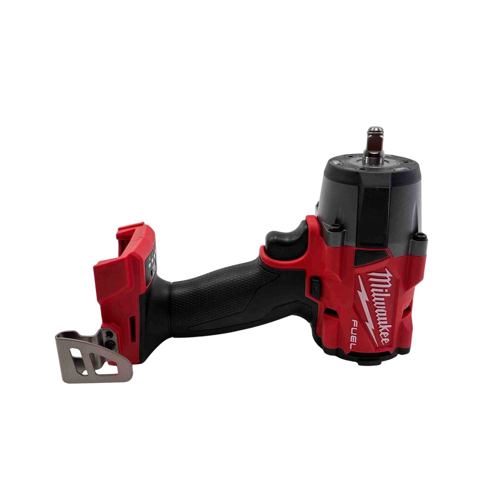 Milwaukee 2852-22 Mid-Torque Impact Wrench - 600 Ft-lbs Nut Busting Power, Compact 6.7" Design