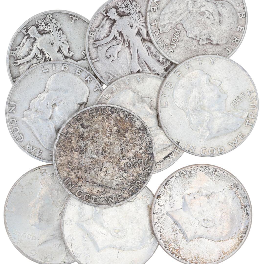 1964-US Silver 5 Coin Set - Uncirculated - Original