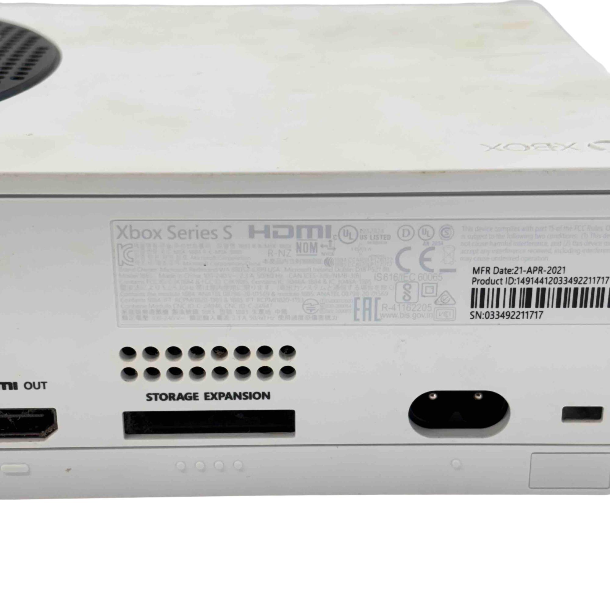 Microsoft Xbox Series S 512GB 1883 Digital Video Game Console 4321