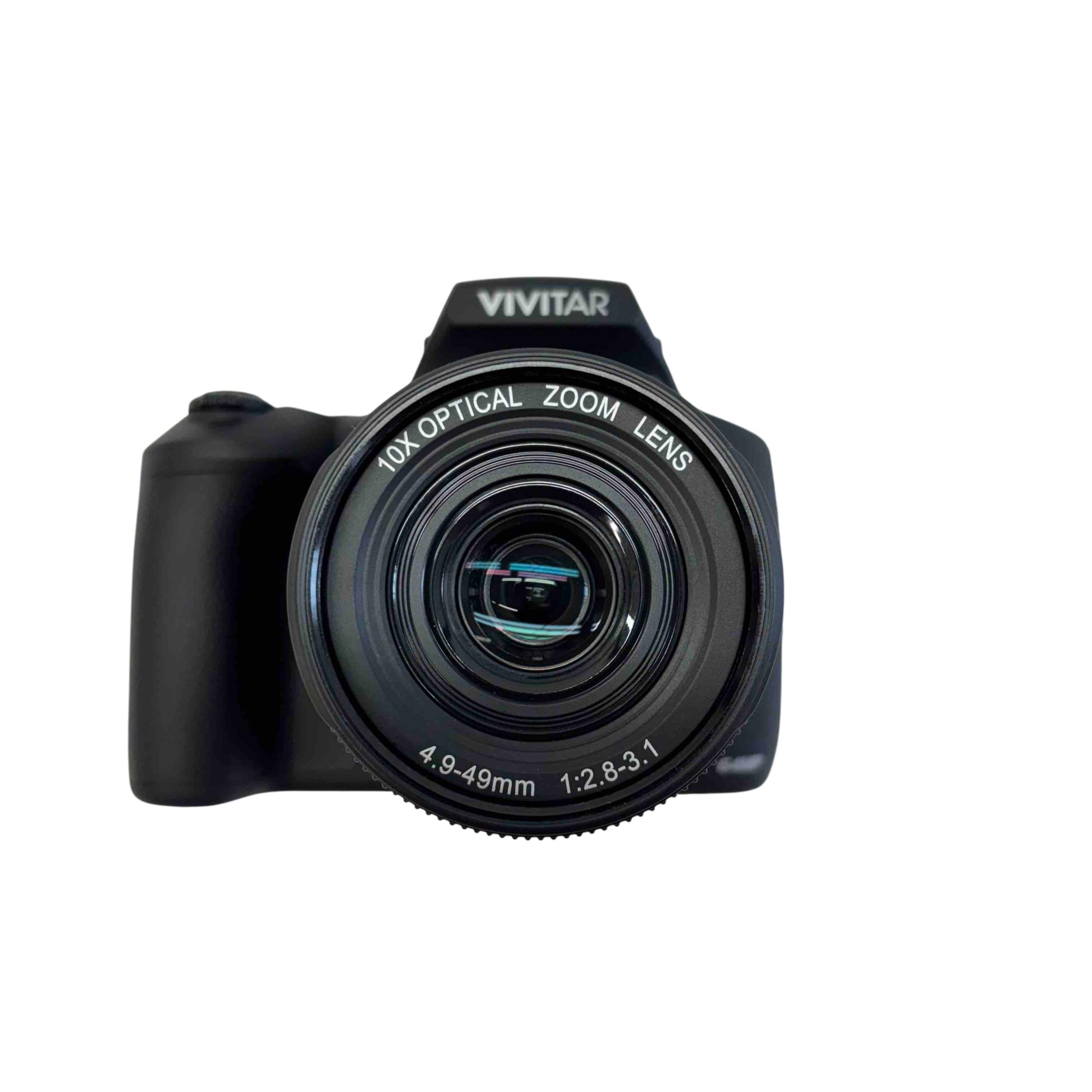 Vivitar VXXBR10 4K 64MP Digital Camera 4.9-49mm 1:2.8-3.1 Lens