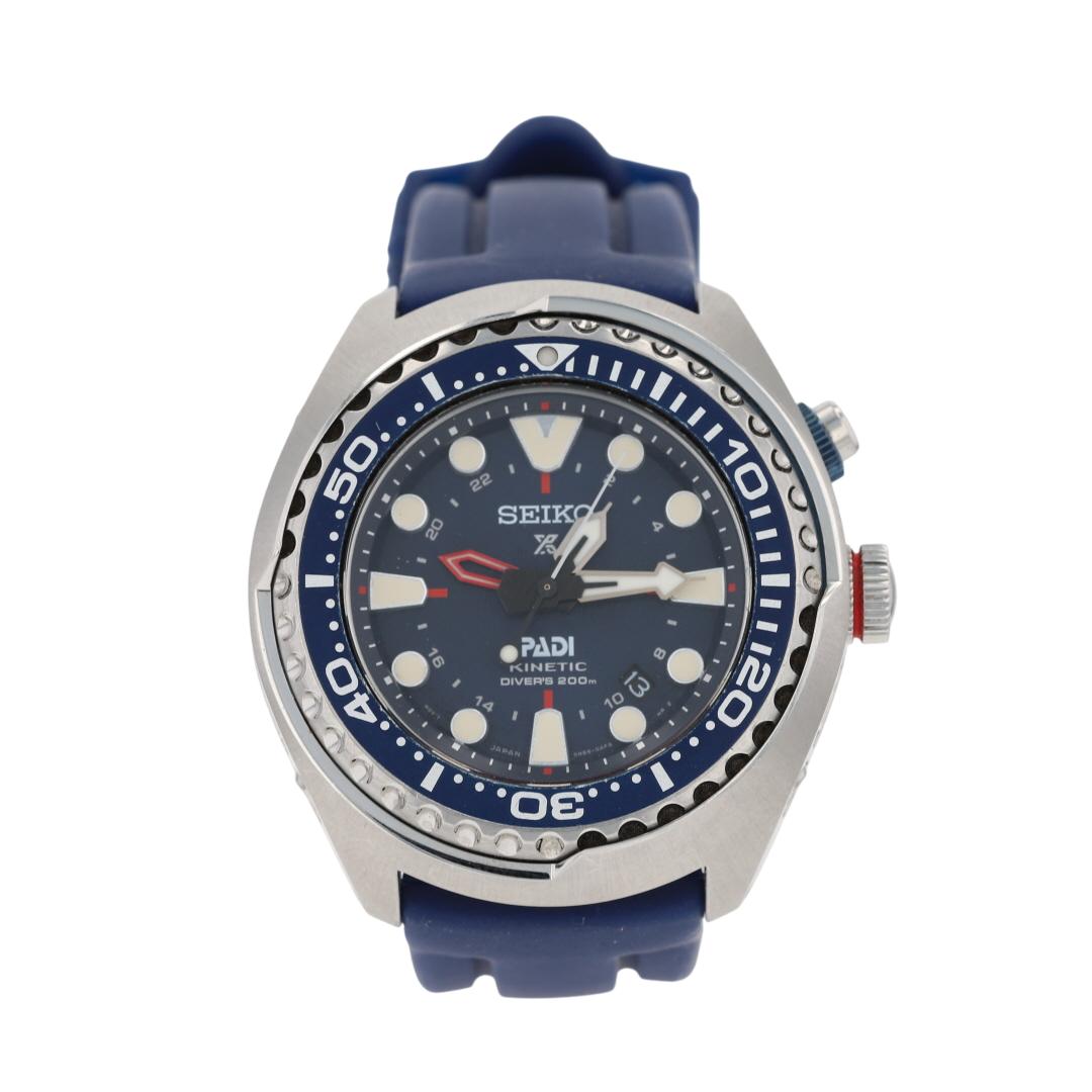 Seiko Prospex Padi Air Diver's 48mm Blue Dial Rubber Strap Men's