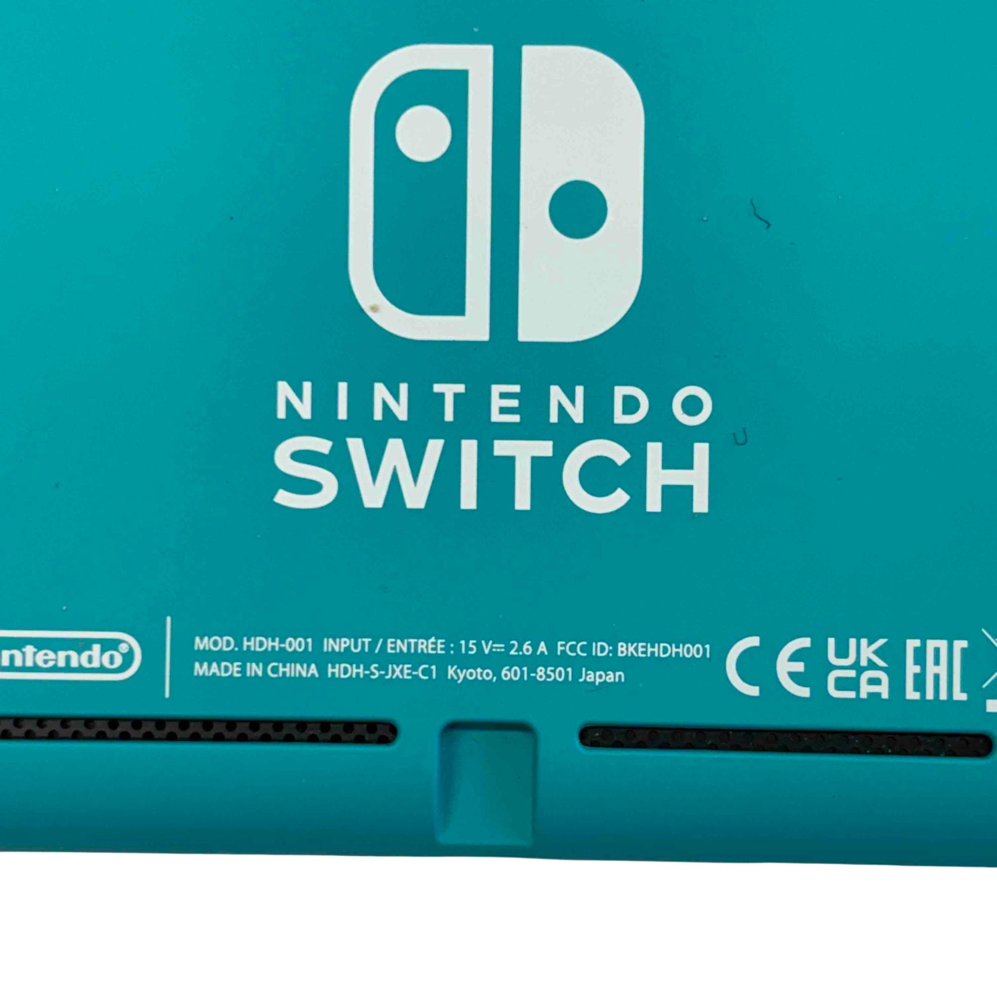 Nintendo Switch Lite HDH-001 ターコイズ 高級感 2019 CONSOLE TURQUOISE HDH-001 MOD. LITE SWITCH