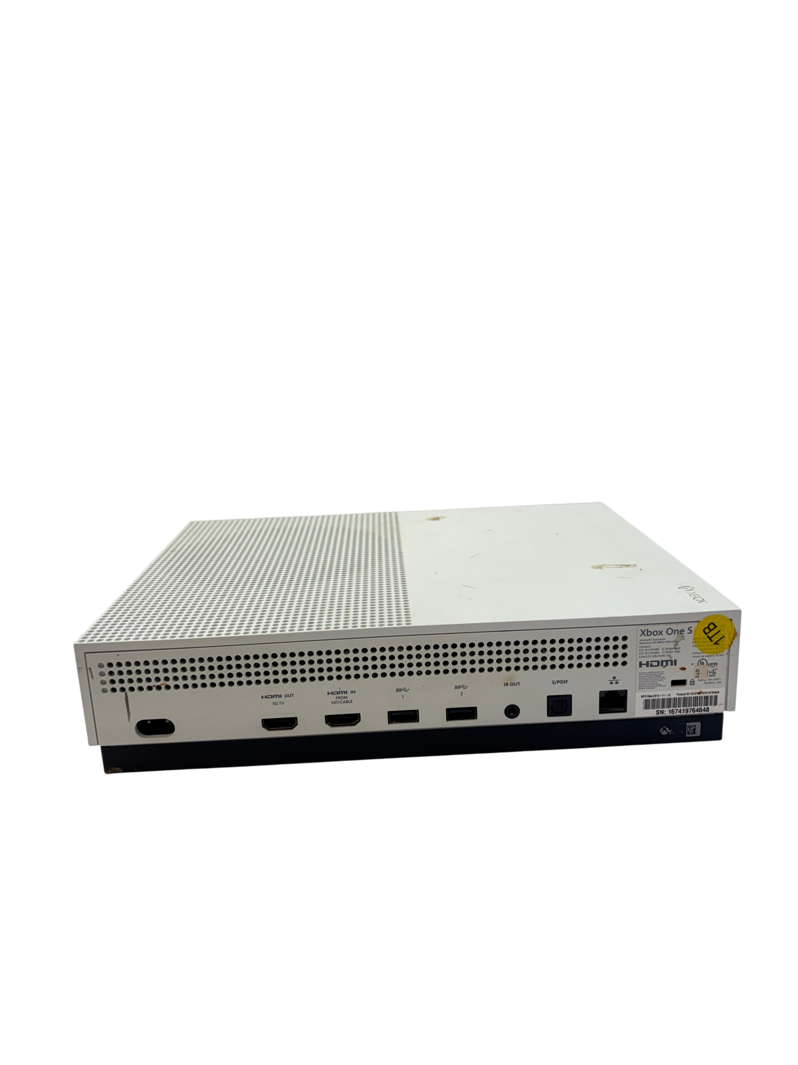 Microsoft Xbox One S 1883 1TB Video Game Console 2896