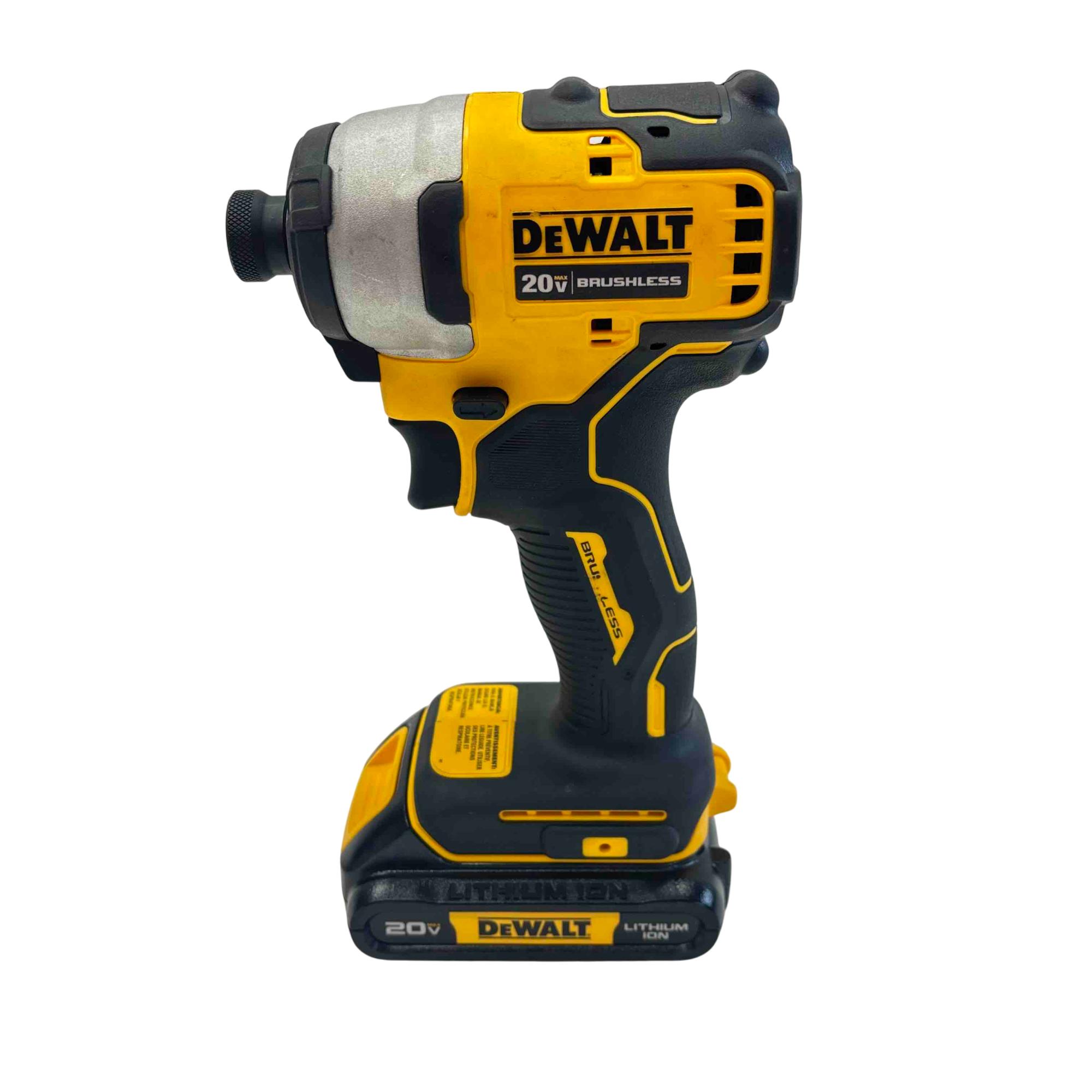DEWALT DCF809 ATOMIC 20V MAX Cordless Brushless Compact 1/4