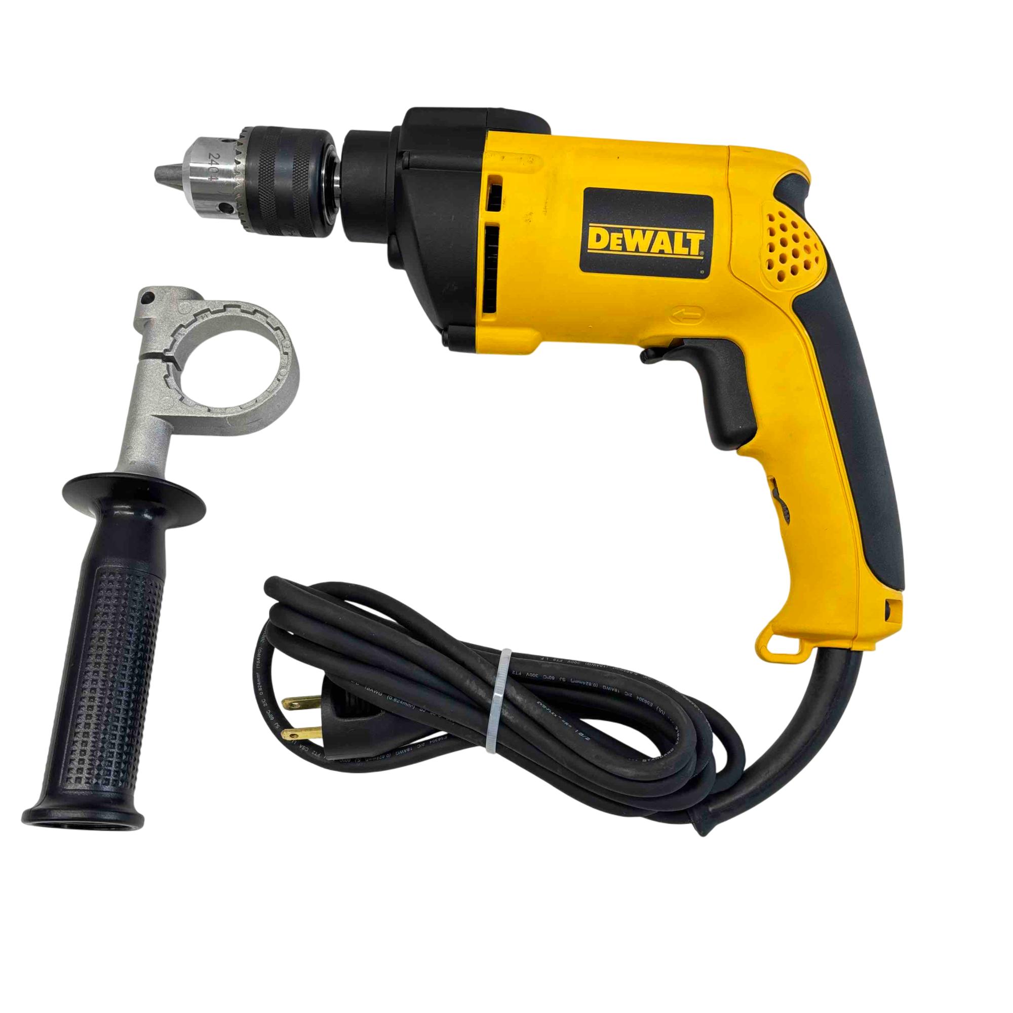 7.8 Amp Corded 1/2 in. Variable Speed Reversible Hammer Drill 7.8 Amp Corded 1/2 in. Variable Speed Reversible Hammer Drill