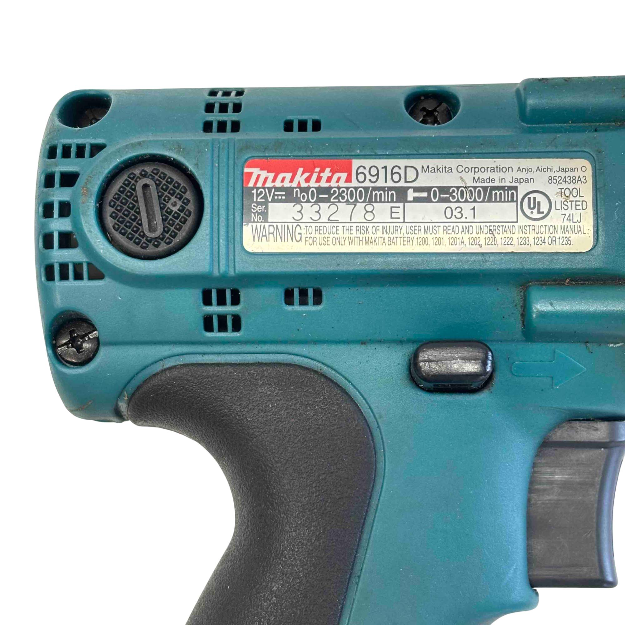 Makita 6916D 12V Cordless 1/4
