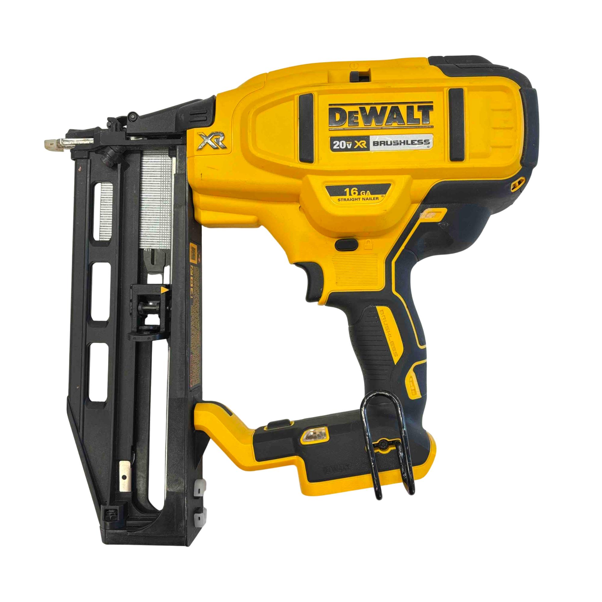 DeWalt DCN662 20V Max XR Brushless 16-Gauge Straight Finish Nailer