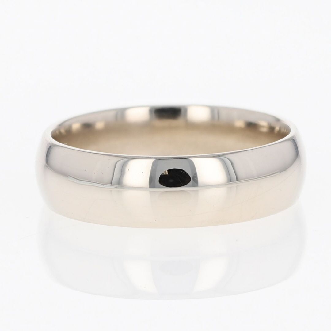 6.2mm Classic Polished Wedding Band Ring 10k White Gold 6.37