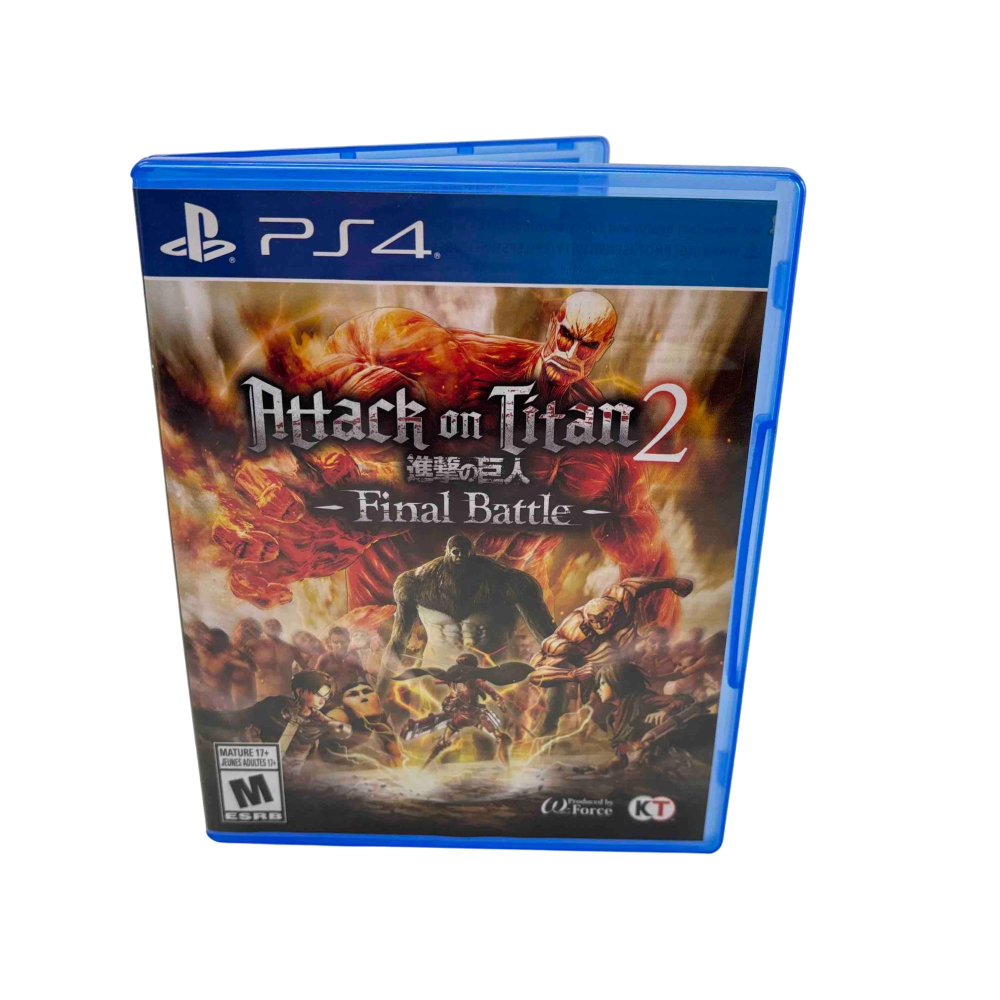 Attack on Titan 2-Final Battle PS4 From Japan NEW | eBay