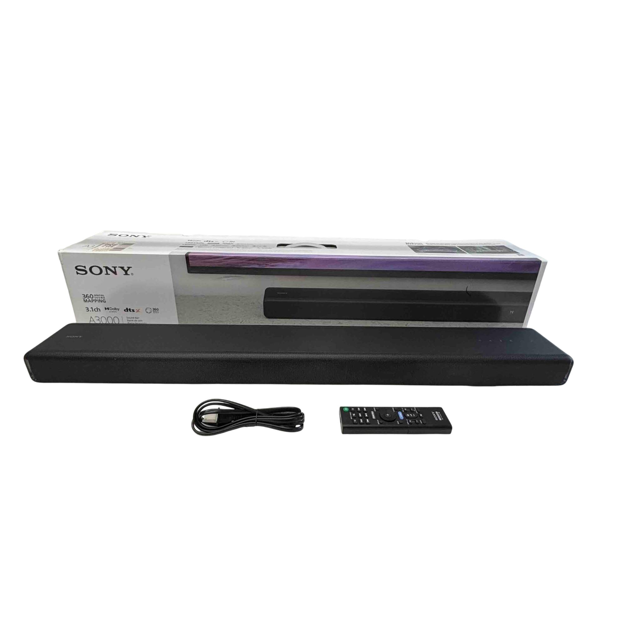 ソニー HT-A3000 サウンドバー 3.1ch Dolby Atmos DTS:X 360 ソニー HT-A3000 サウンドバー 3.1ch Dolby Atmos DTS:X 360