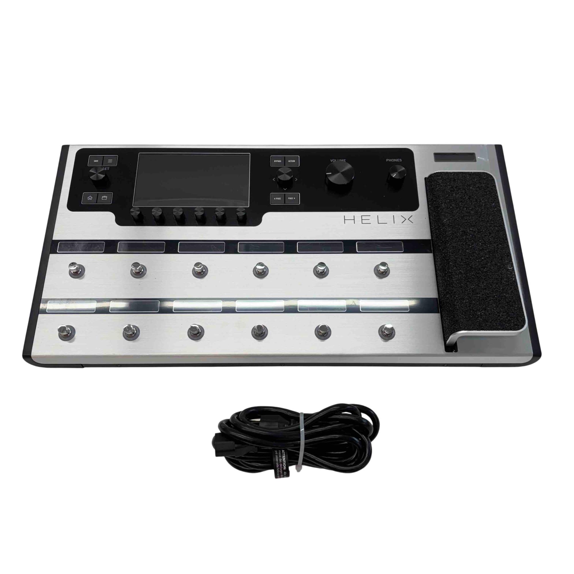 ギター Helix Floor Limited Edition Platinum Line 6 Releases Helix Floor | Limited Edition Platinum