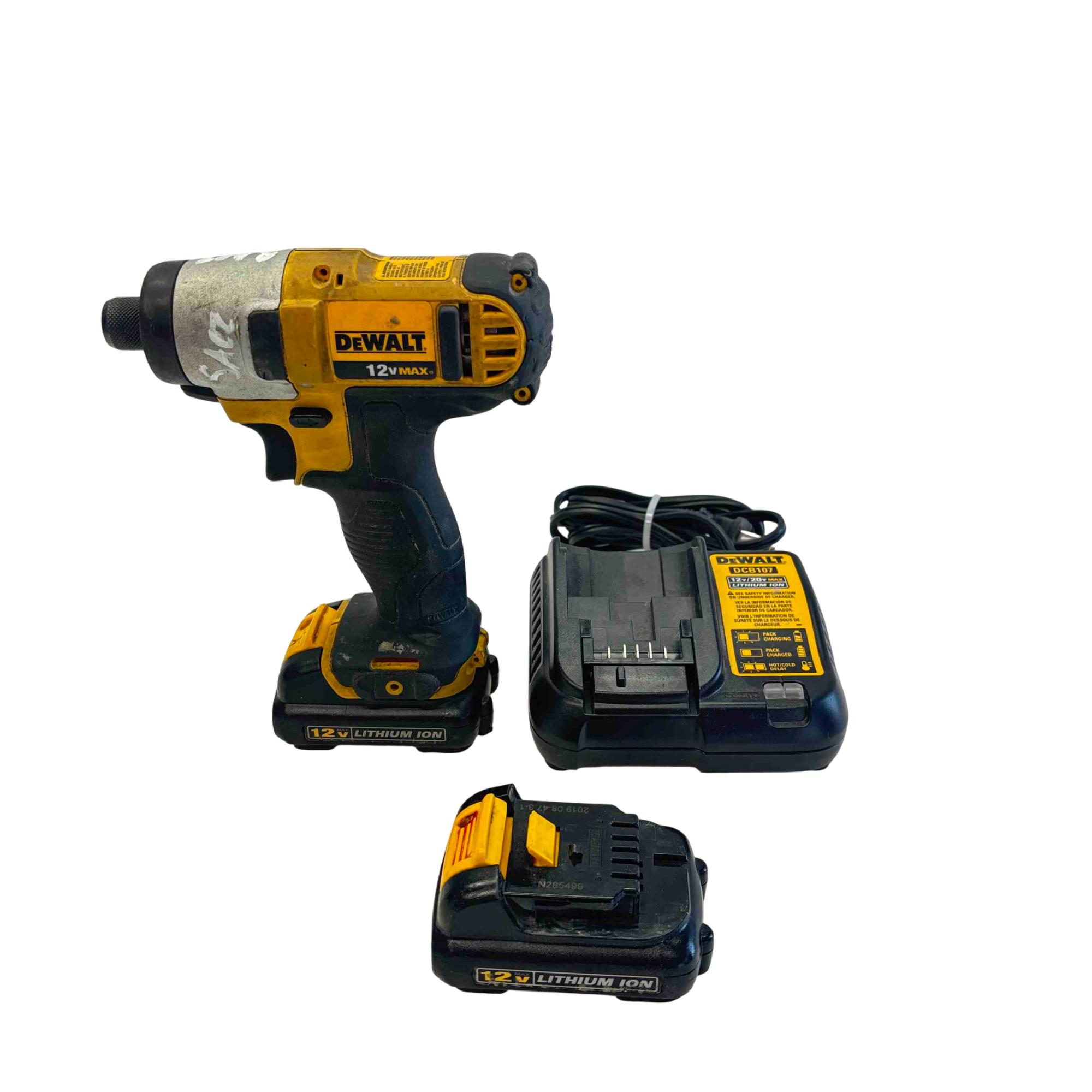 Cordless Impact Dewalt Dcf815 Specs DeWalt DCF815N 12v XR Sub