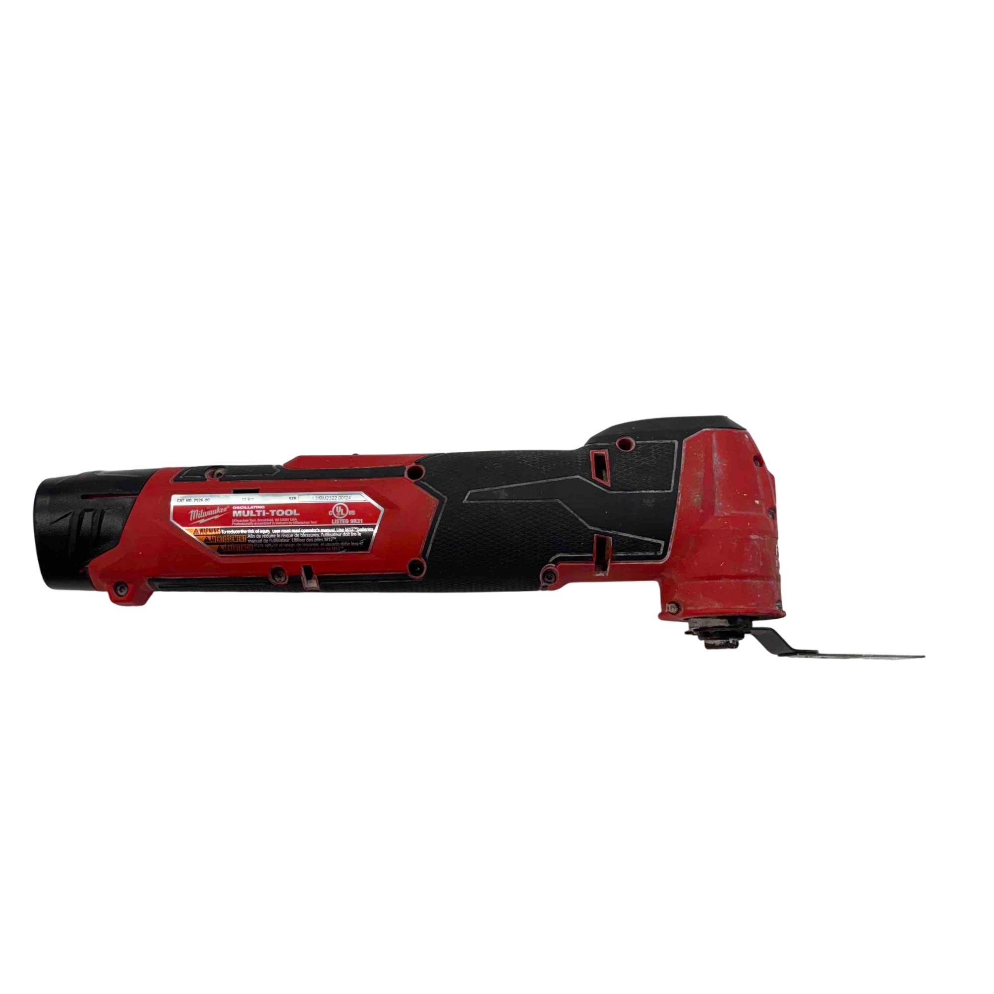 Milwaukee 2526-20 M12 FUEL 12 Volt Oscillating Multi-Tool