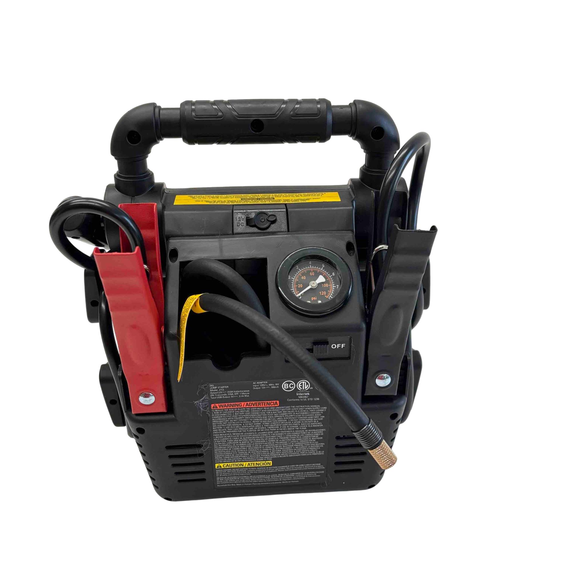 EverStart MAXX J7ce 1000A Peak Jump Starter with 120 PSI Air