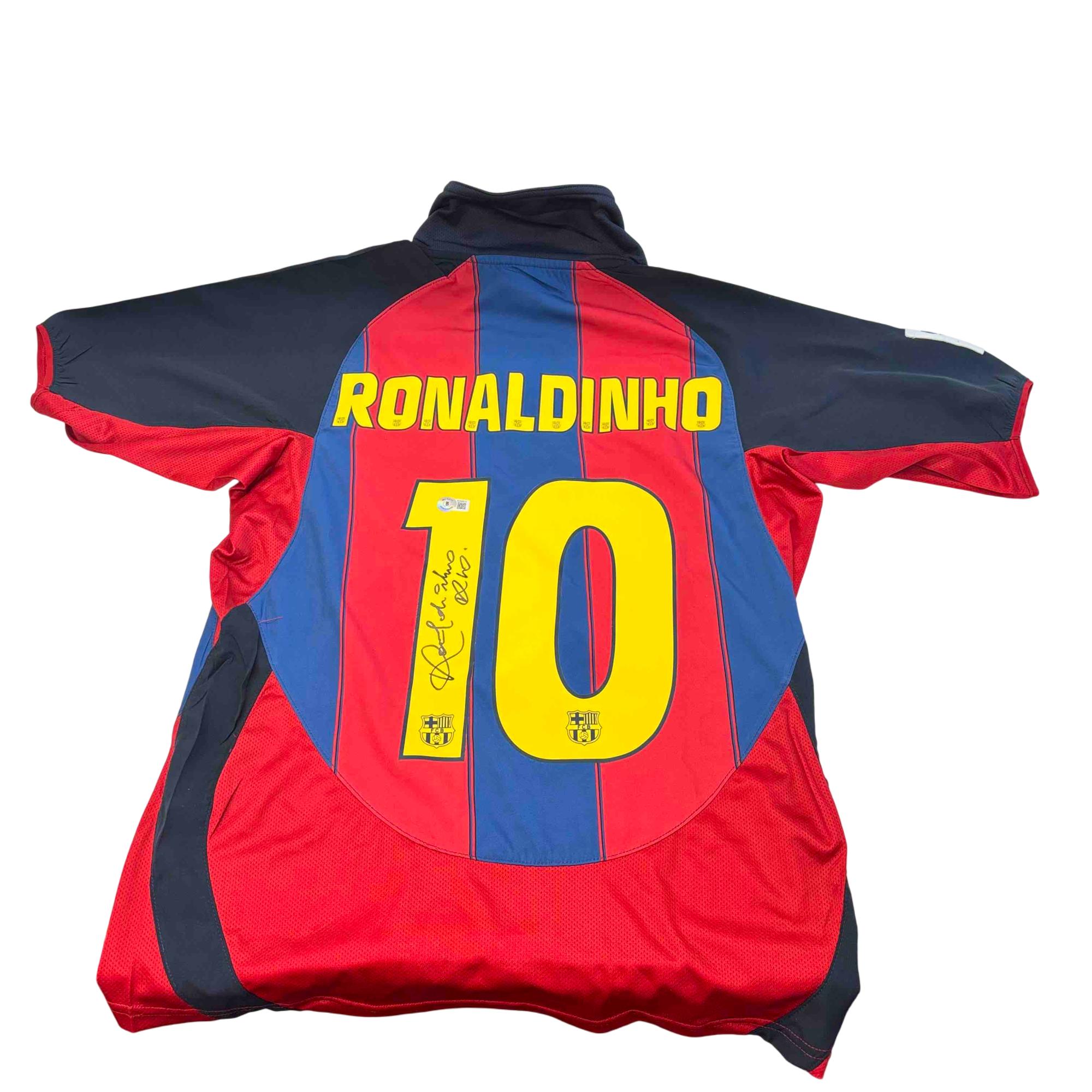 04/05 NIKE fc バルセロナ ユニフォーム L Ronaldinho - メルカリ