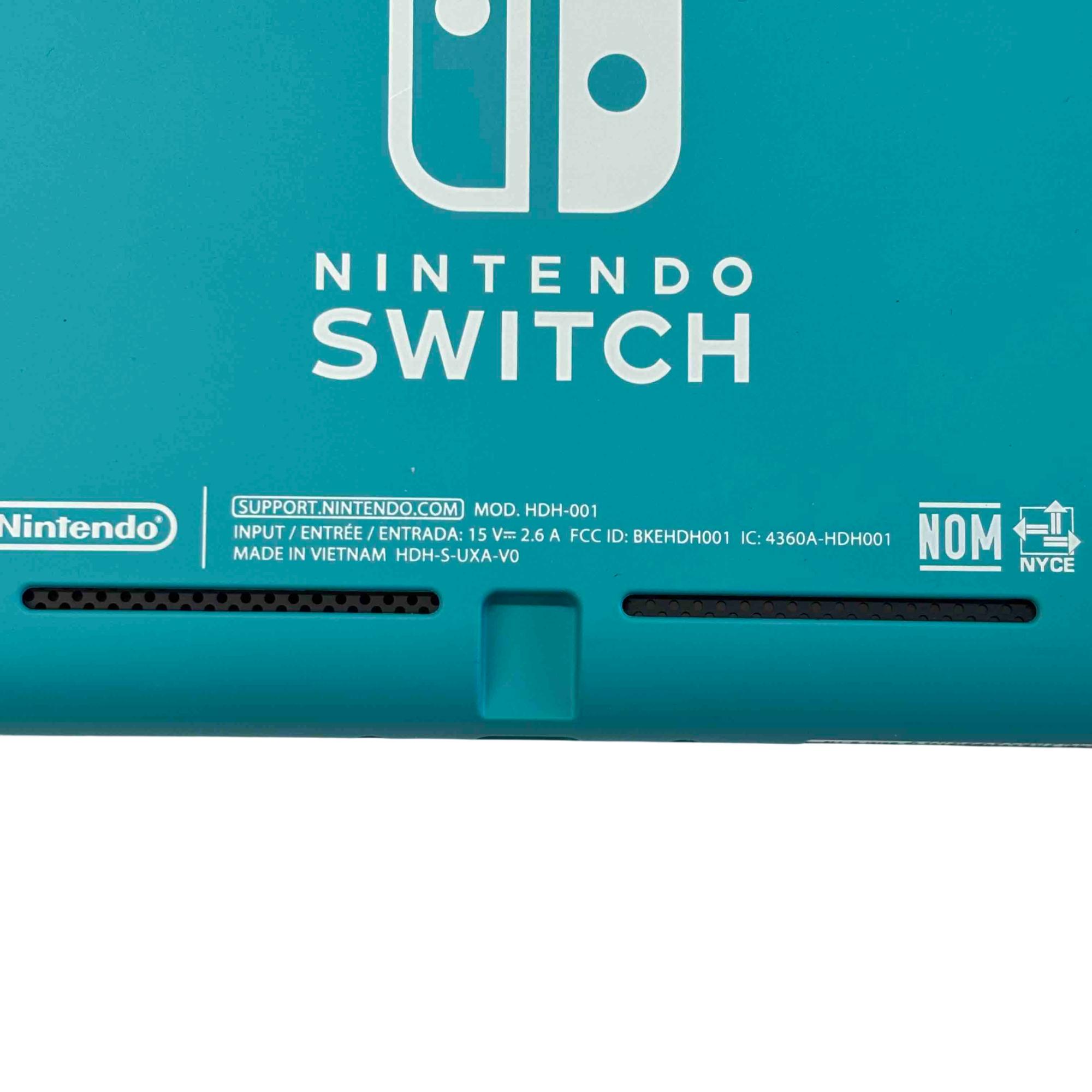 Nintendo Switch Lite HDH-001 Turquoise Handheld Video Game Console