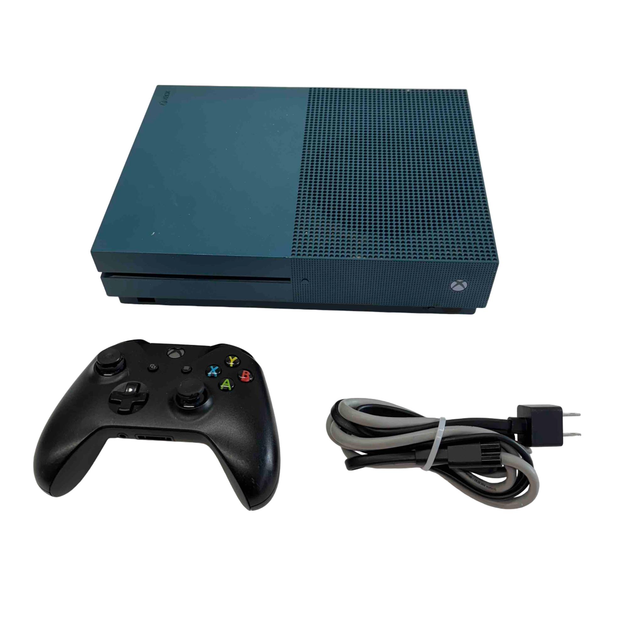 Microsoft Xbox One S 1681 500GB Video Game Console Deep Blue