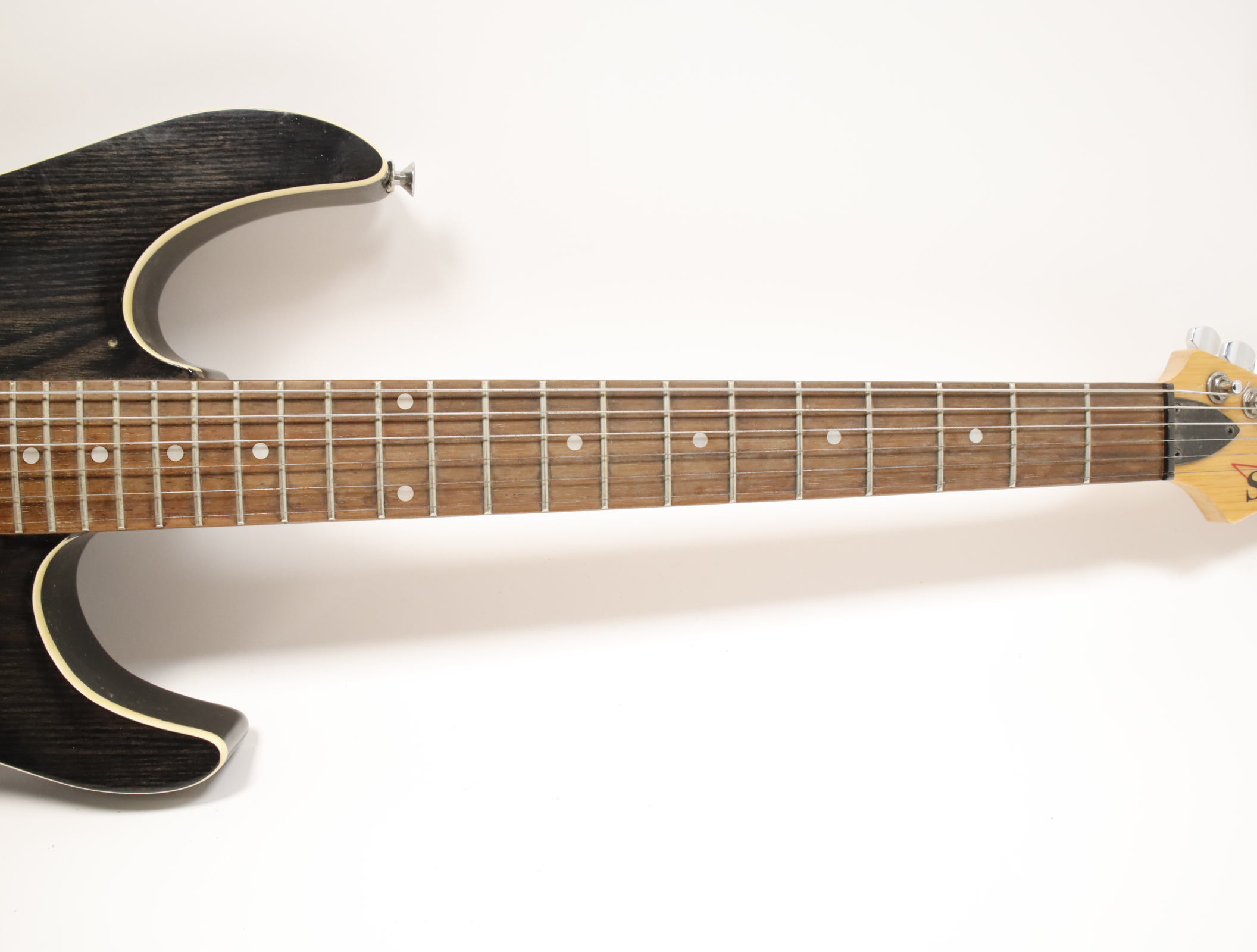 Samick LK-15 Right-Handed Electric Guitar Trans Black